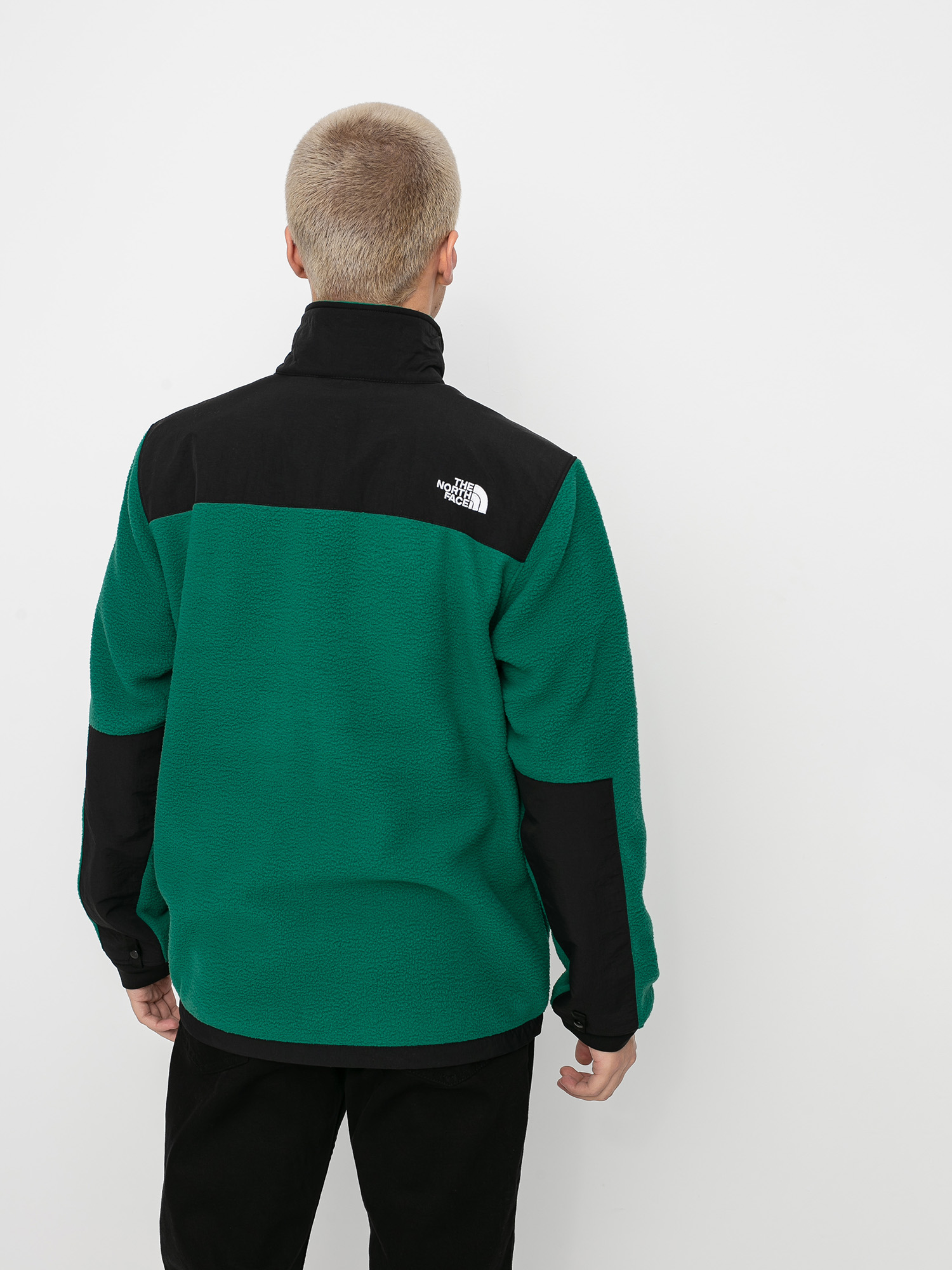 Mens The North Face Denali 2 Fleece  (evergreen)