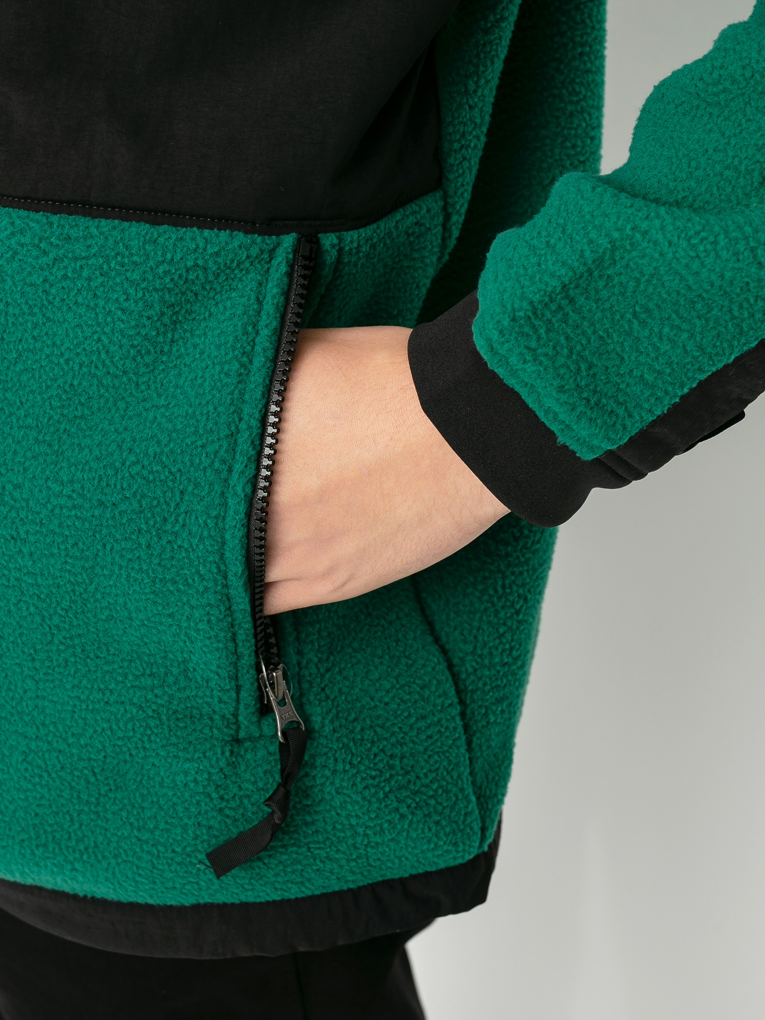 Mens The North Face Denali 2 Fleece  (evergreen)