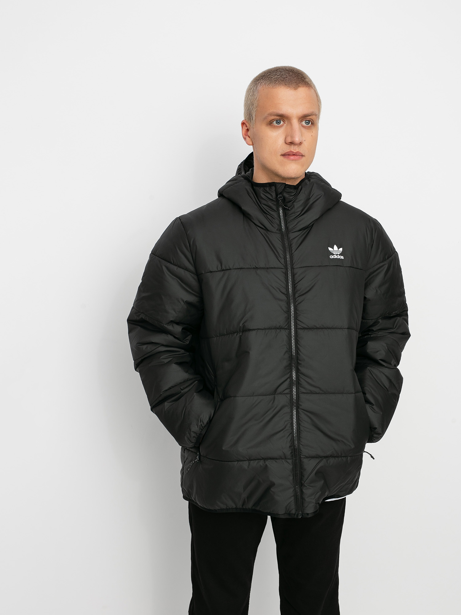 Adidas originals jacket black best sale