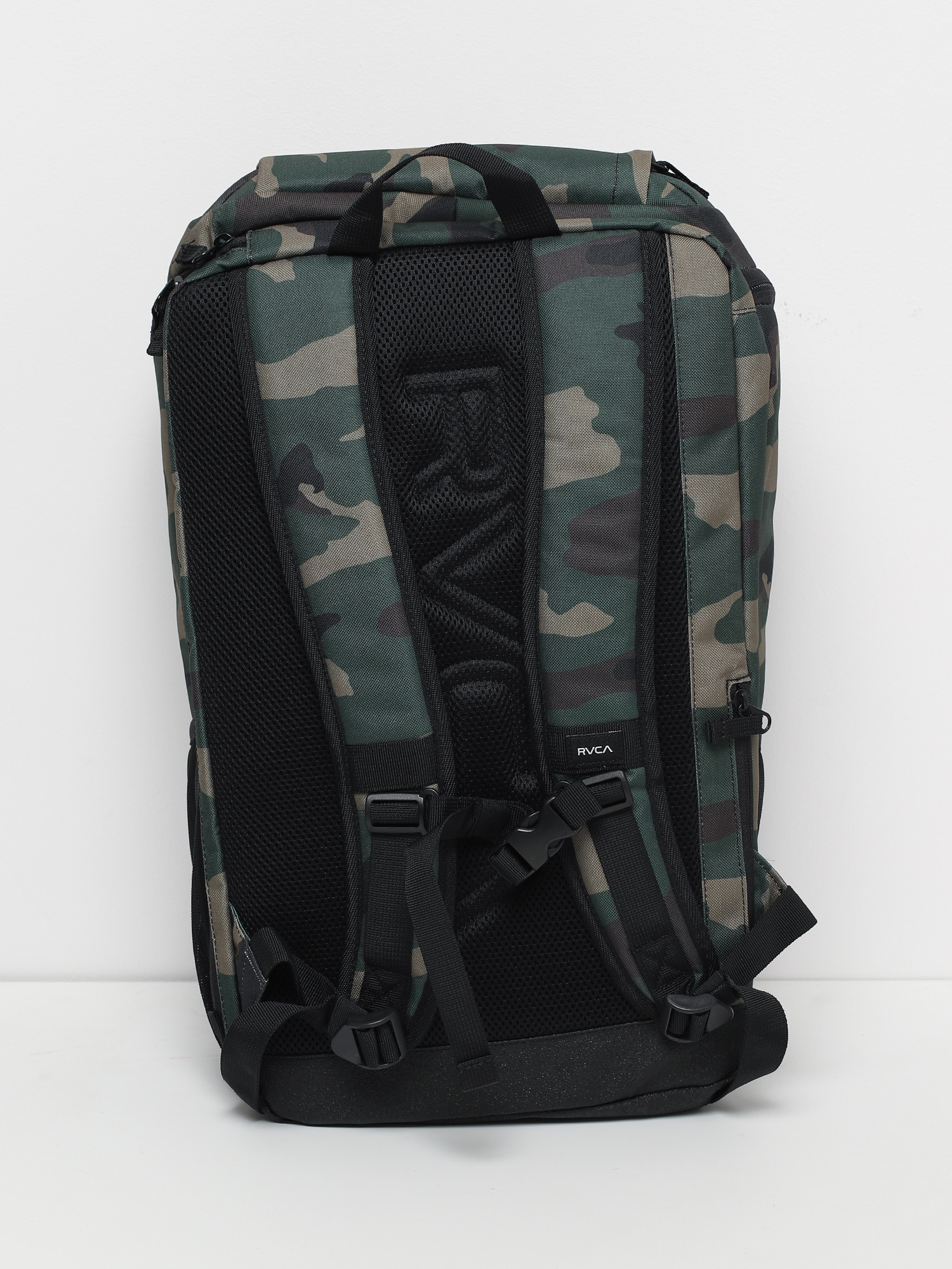 rvca camo backpack