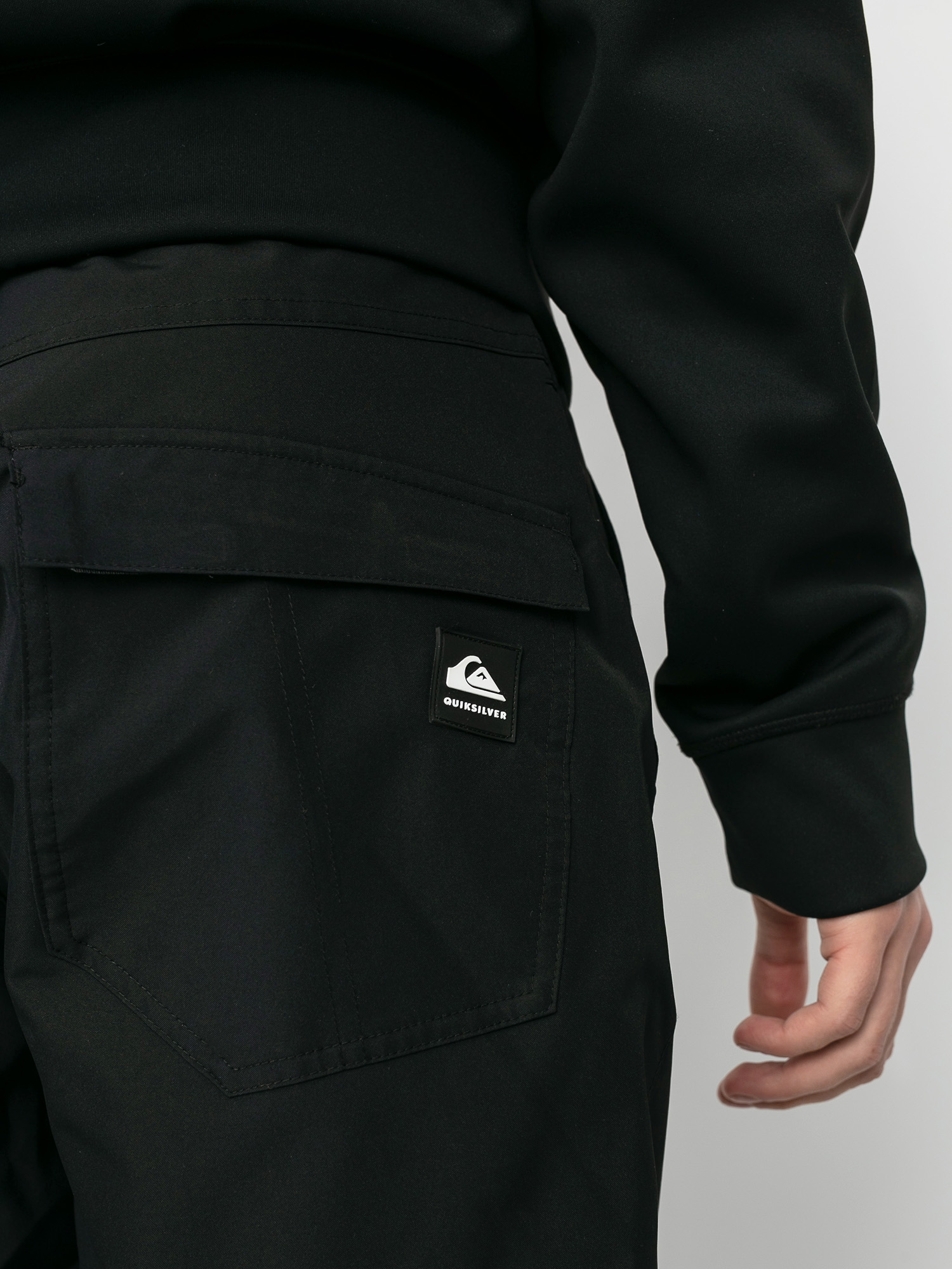 Mens Quiksilver Estate Snowboard pants (true black)