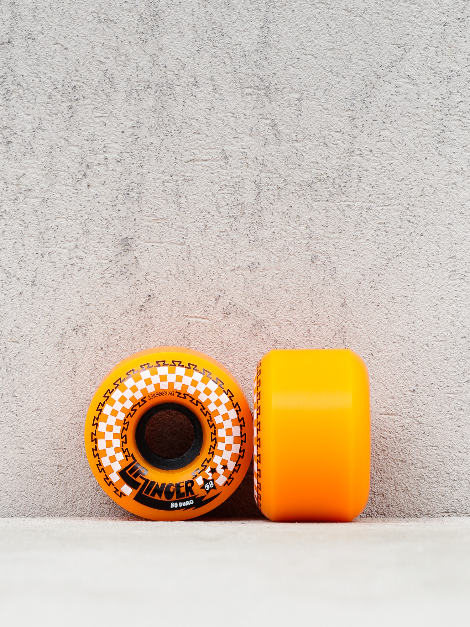 Krooked Zip Zinger 80D Wheels (orange)