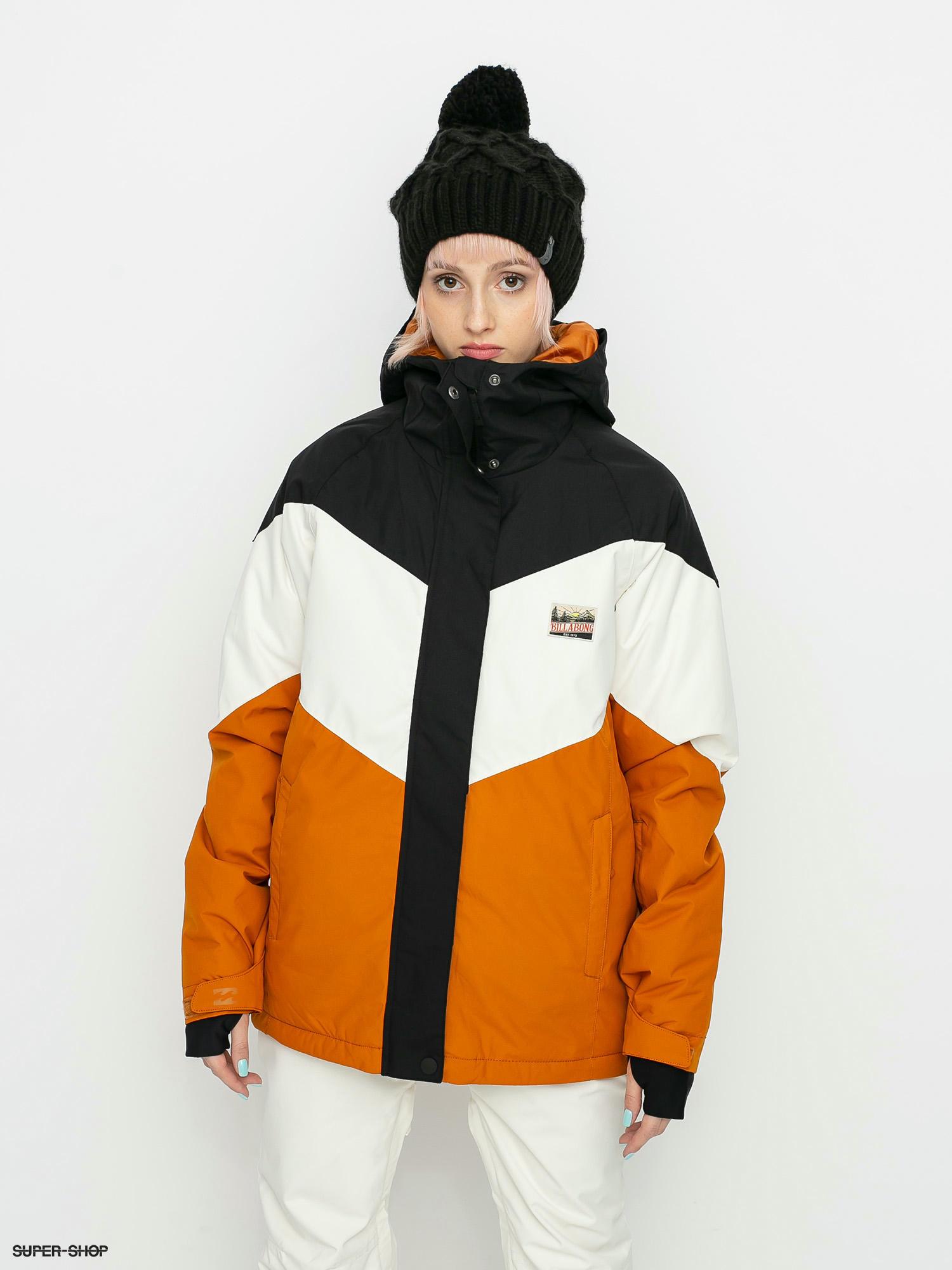 womens orange snowboard jacket