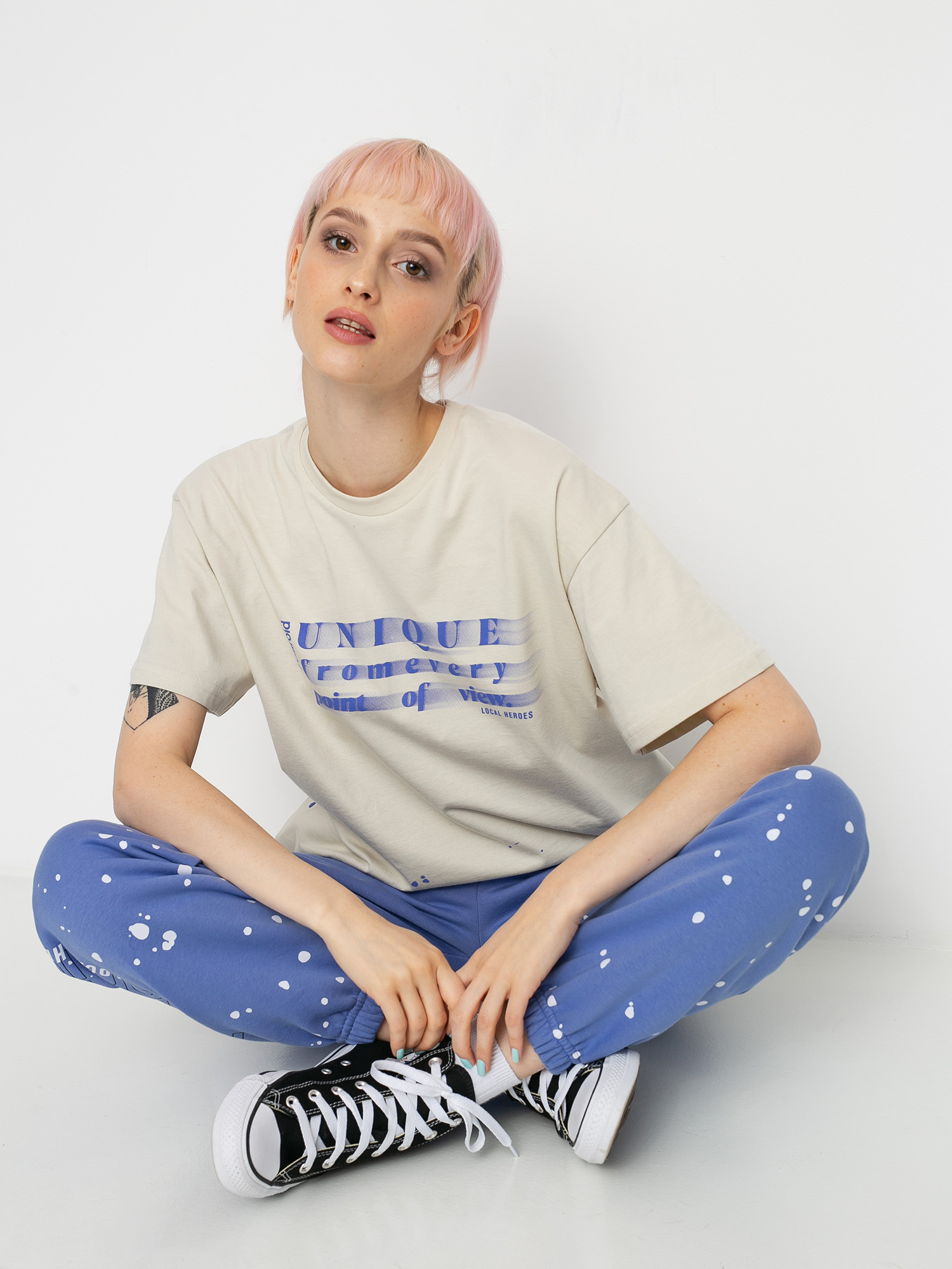 Local Heroes X Polaroid Original T-shirt Wmn (nude)