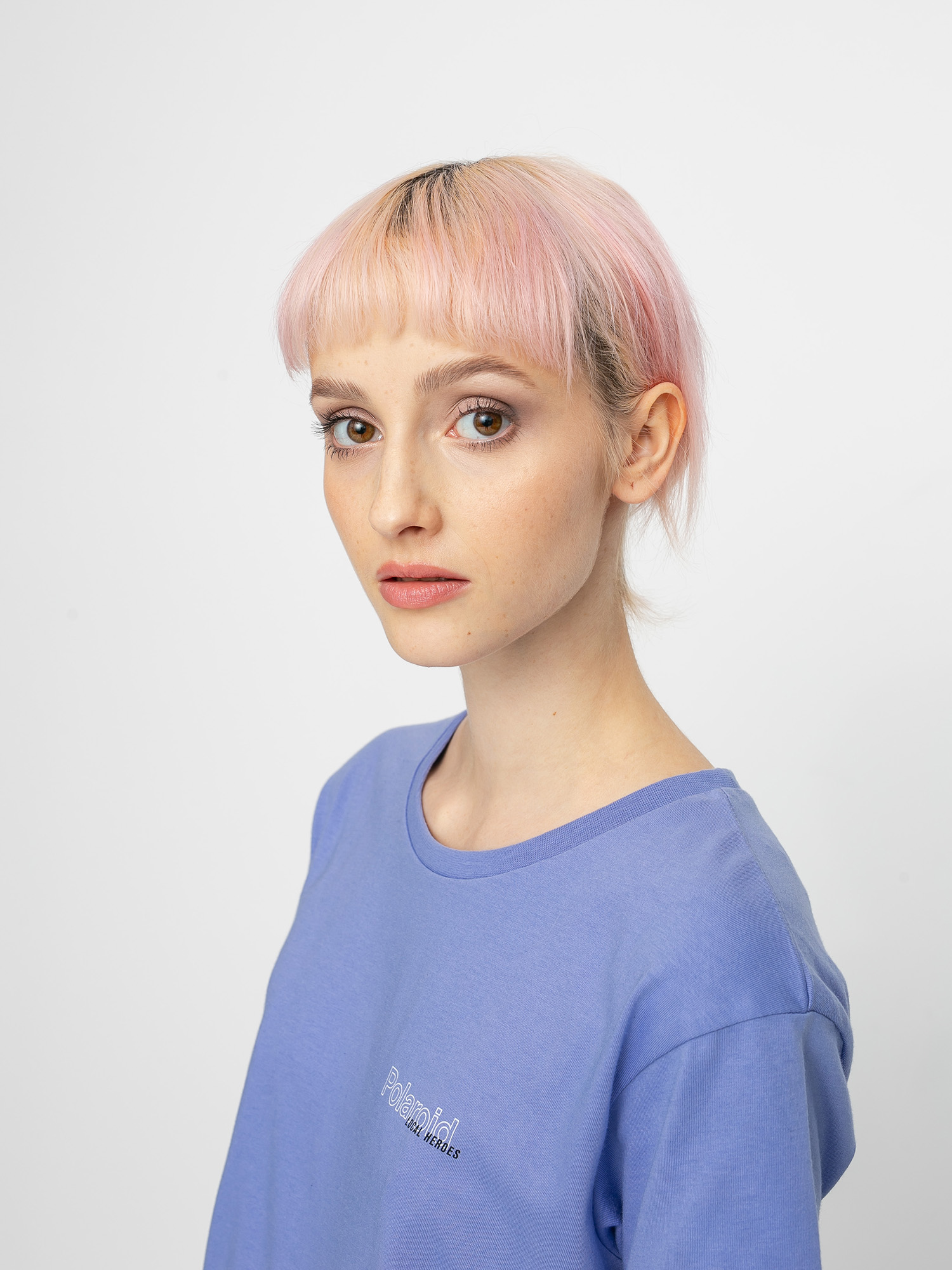 Local Heroes X Polaroid Gradient T-shirt Wmn (violet)