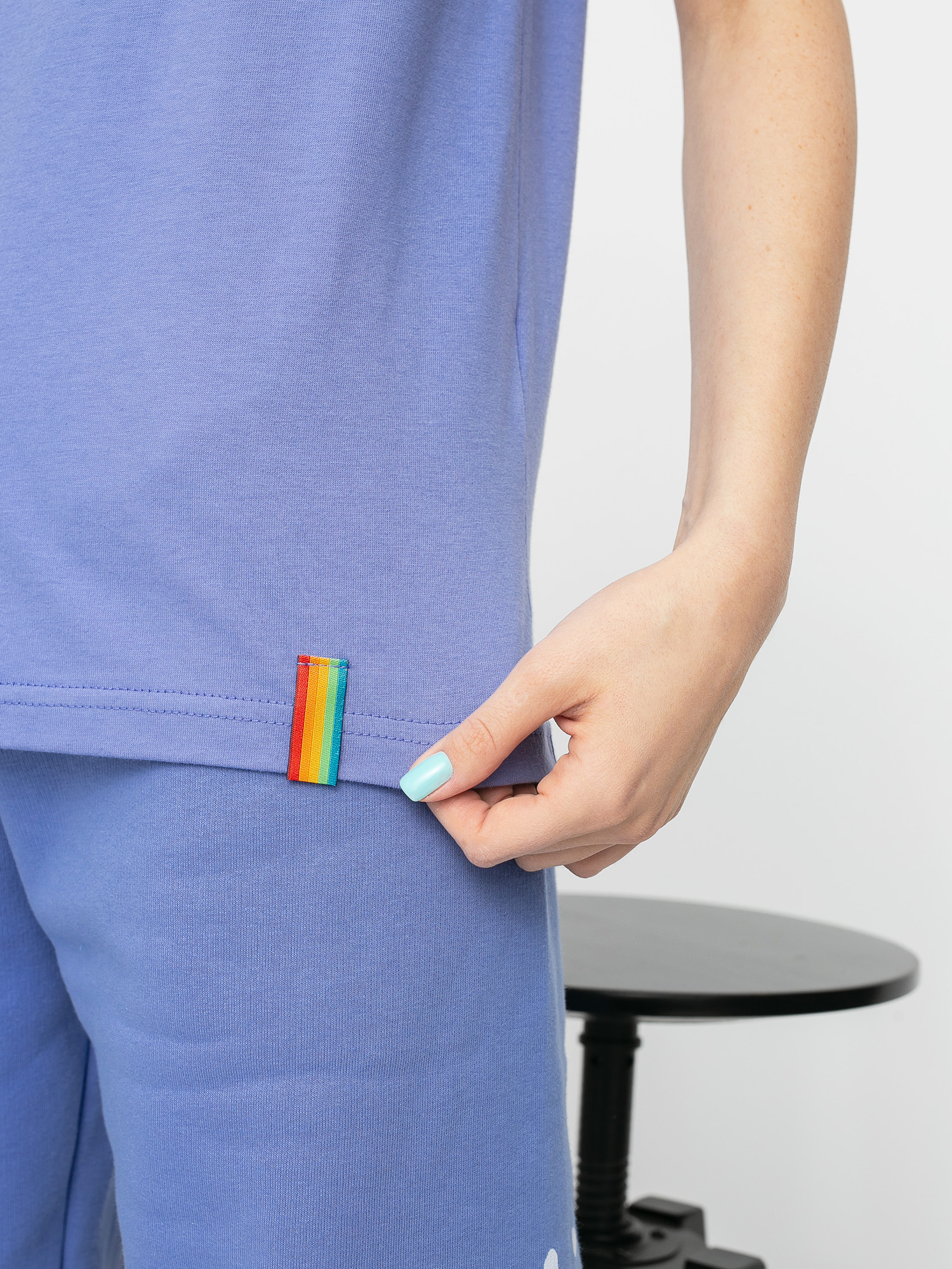 Local Heroes X Polaroid Gradient T-shirt Wmn (violet)