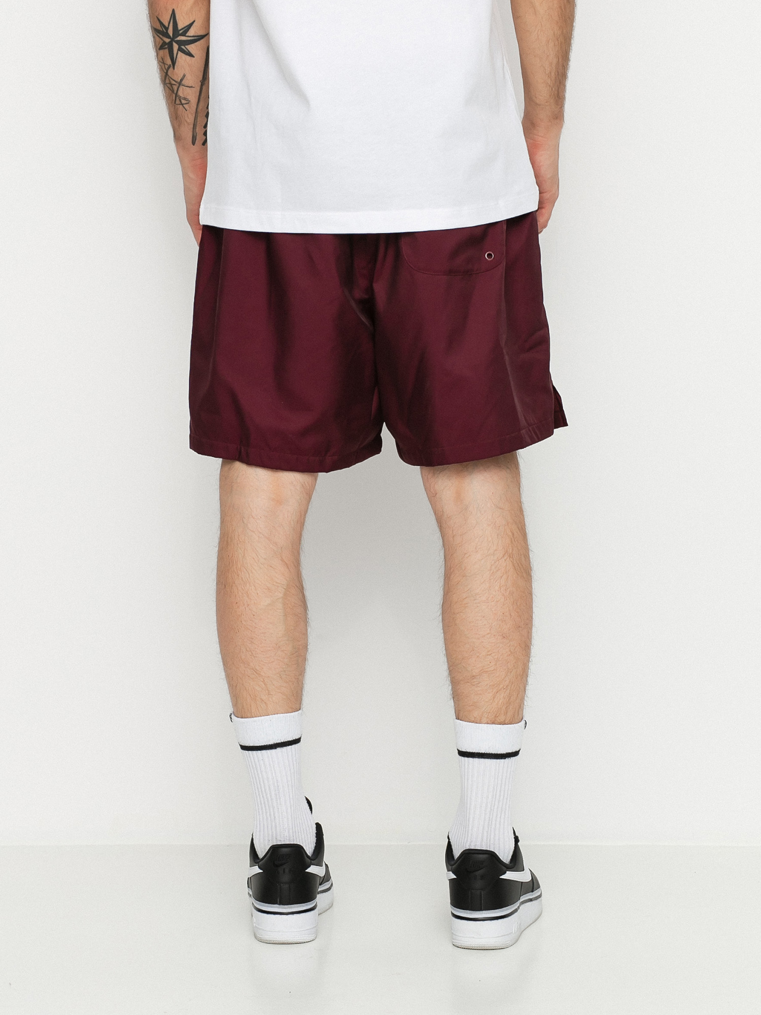 Nike Sportswear Shorts (night maroon/white)