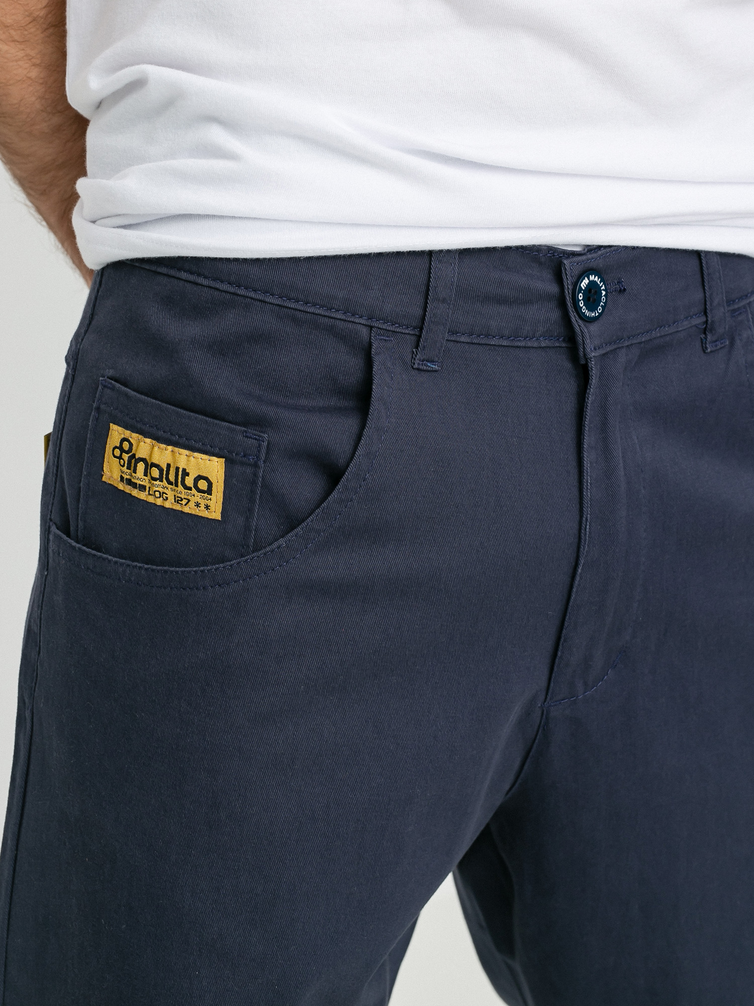 Malita Chino Log Sl Hose (navy)