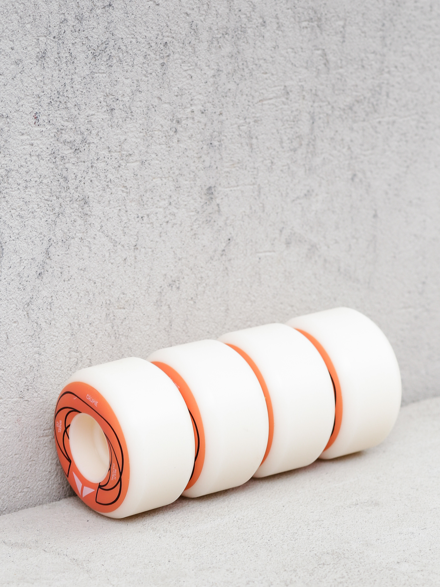 Crupie Flatspot Reist Rollen (orange)