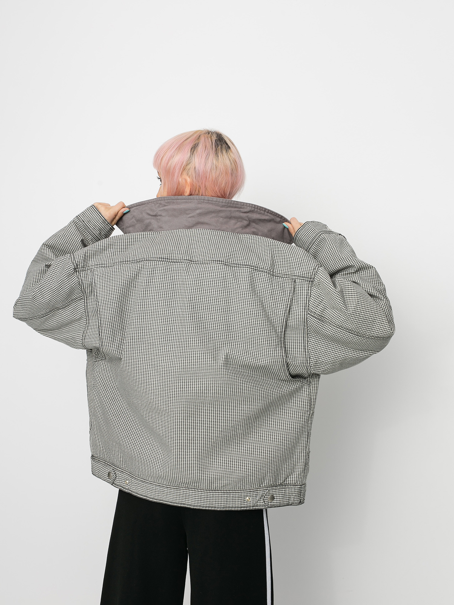 Stussy Drizzler Plaid Bomber Jacket Wmn (multi)