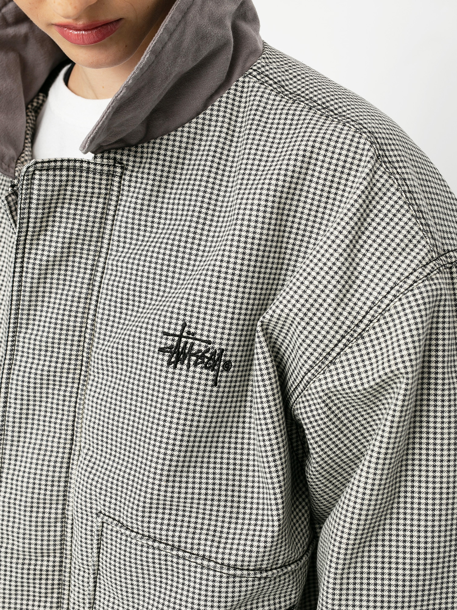 Stussy Drizzler Plaid Bomber Jacket Wmn (multi)