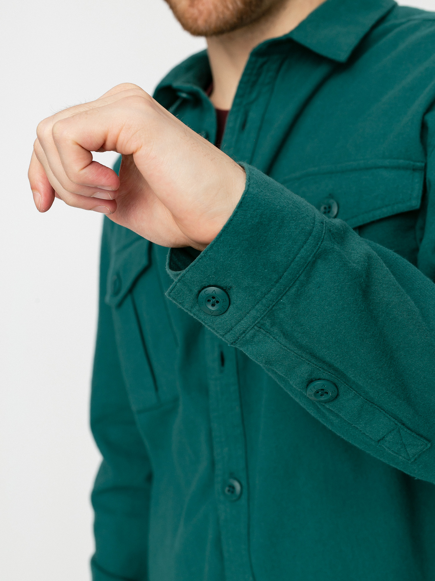 RVCA X Baker Skateboards Ls Shirt (alpine)