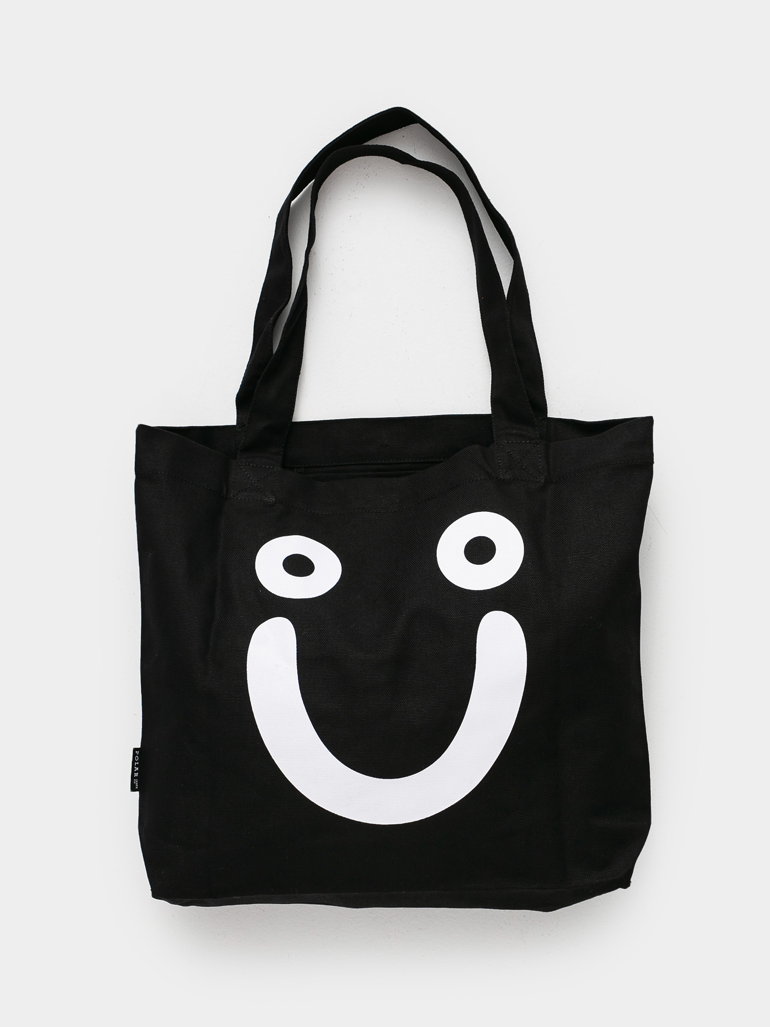 Polar Skate Happy Sad Tote Bag - black (black)