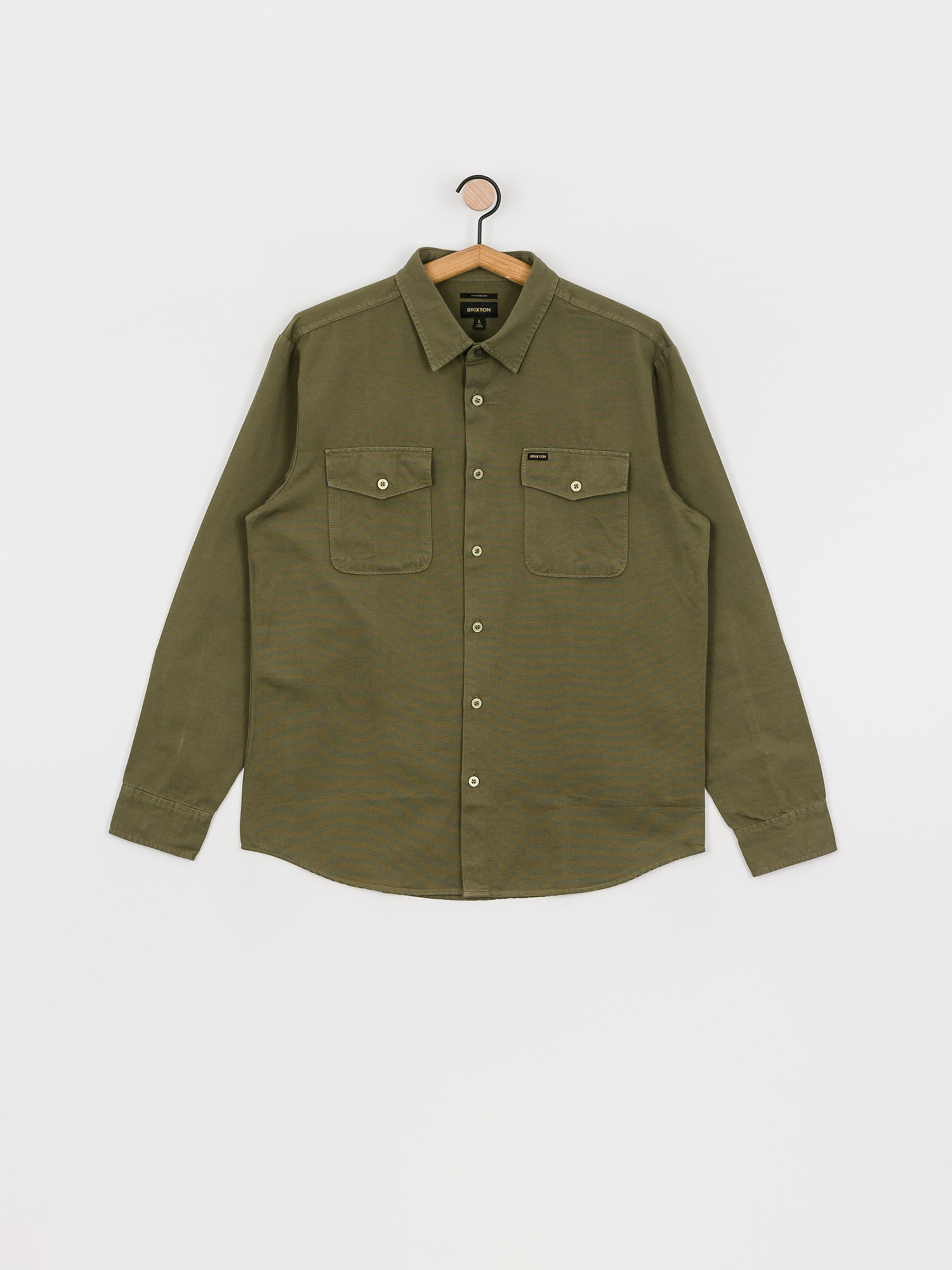 Brixton Davis Reserve Ls Shirt (military olive)