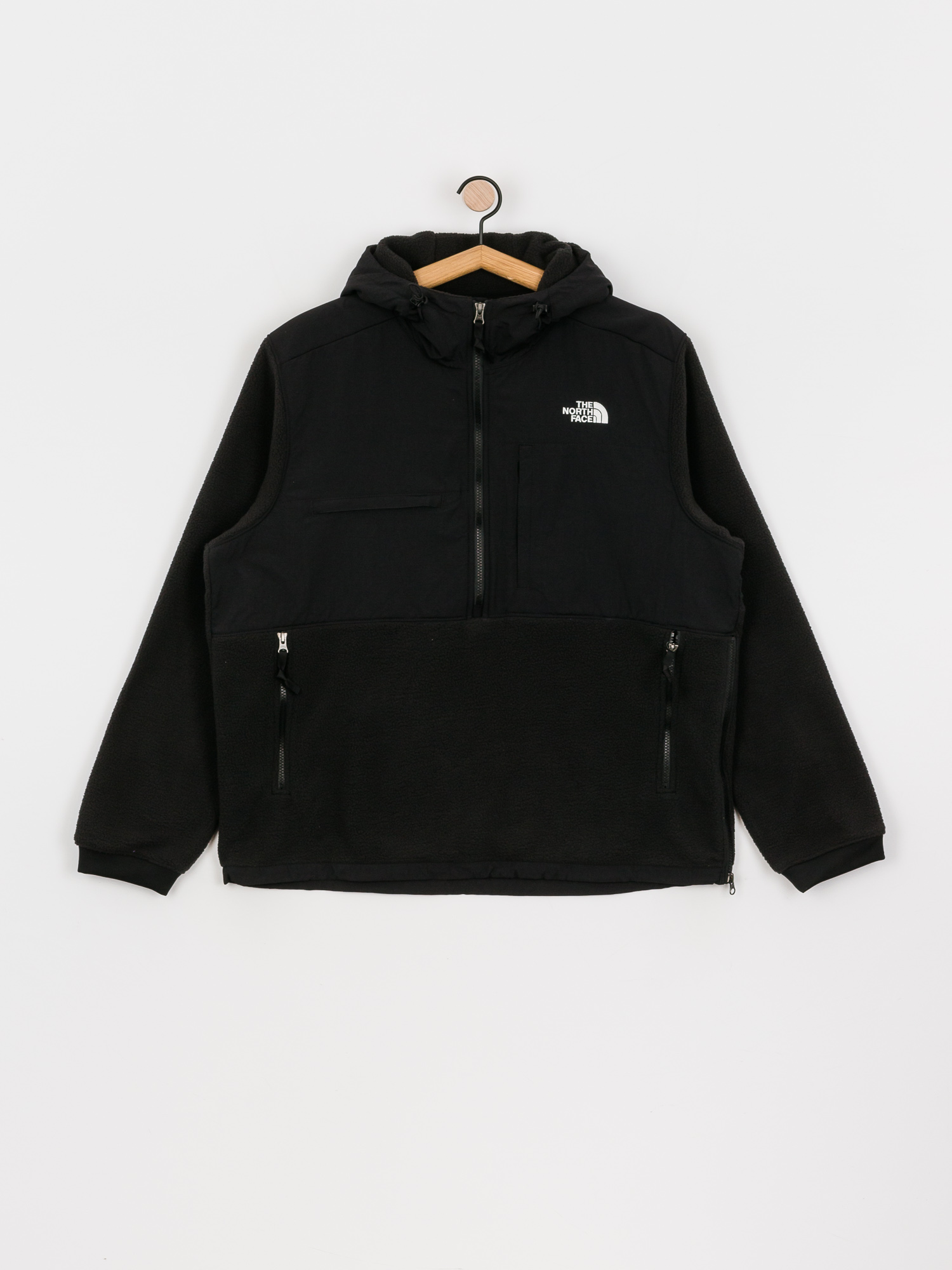 Herren The North Face Denali 2 Anorak Fleecejacke (tnf black)