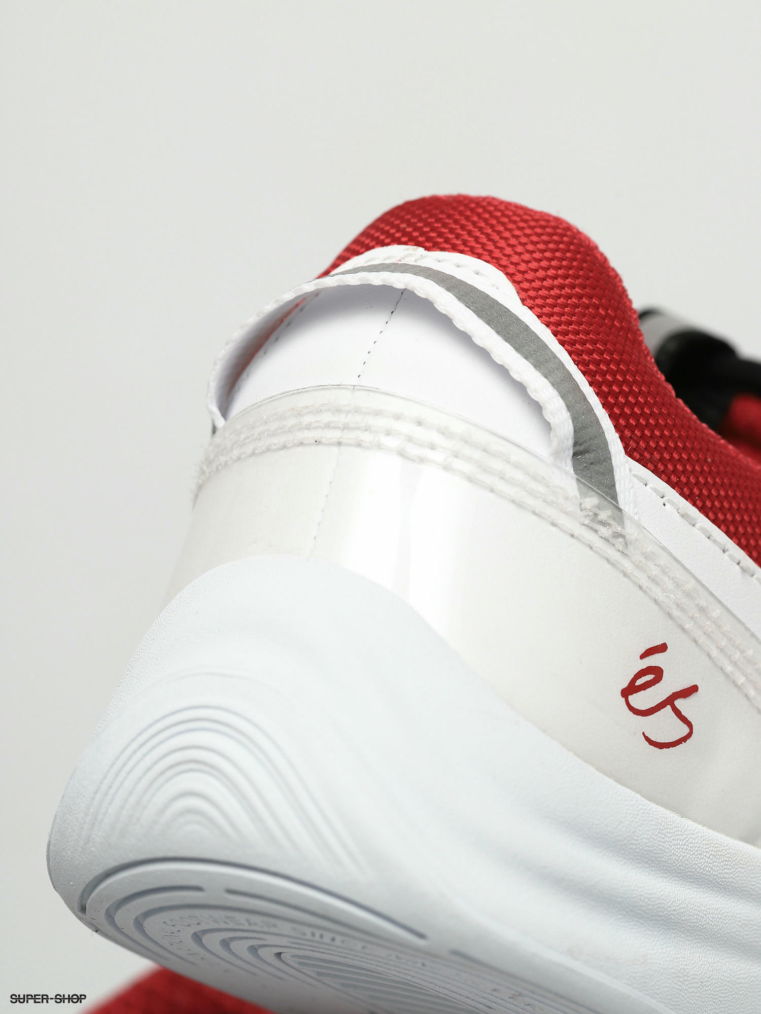 Es Evant Shoes White/Red by Welcome to SkateShoeGuru