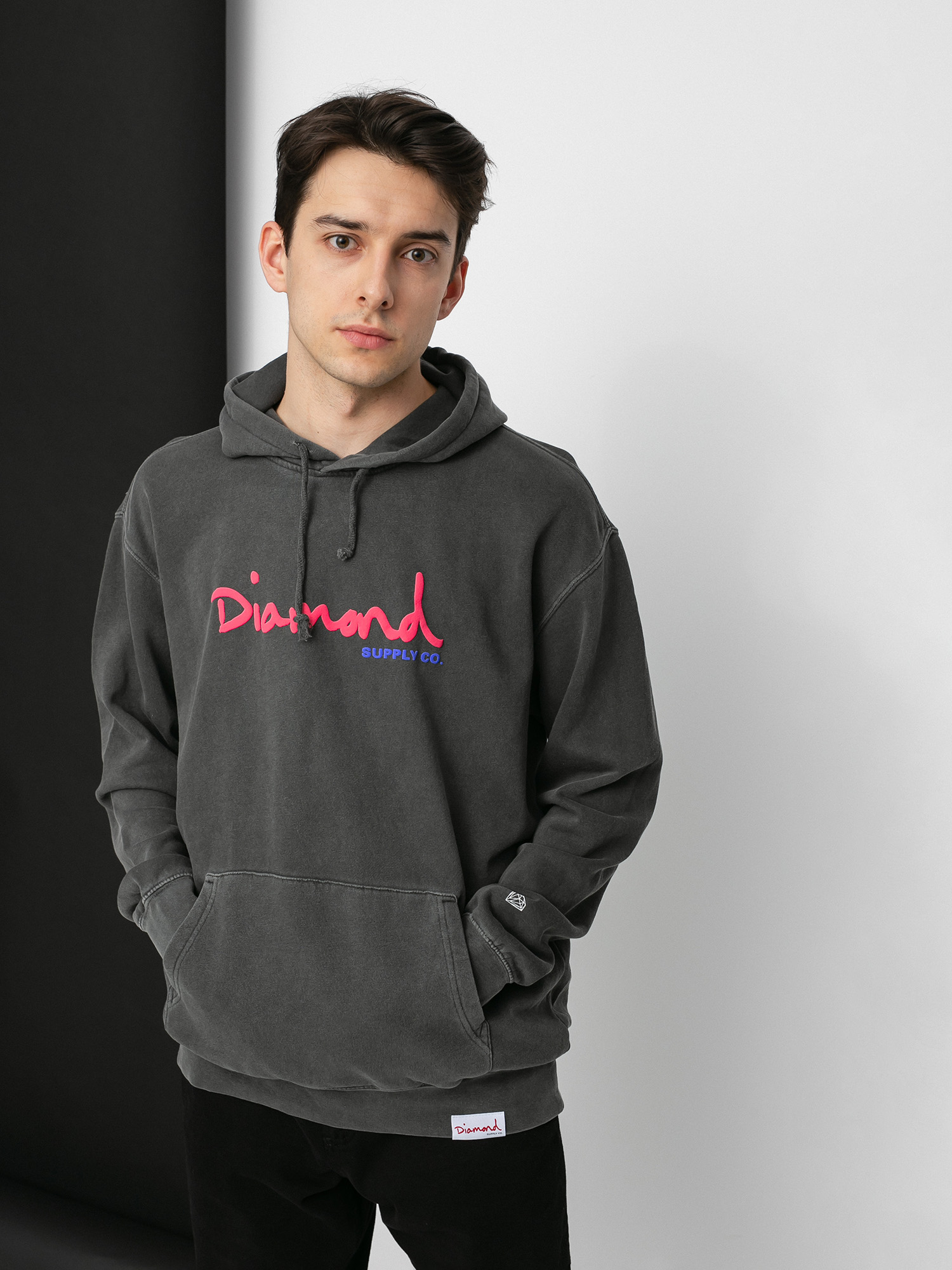 Og Script Hoodie Diamond Hoodie Black Diamond Supply Kids OG