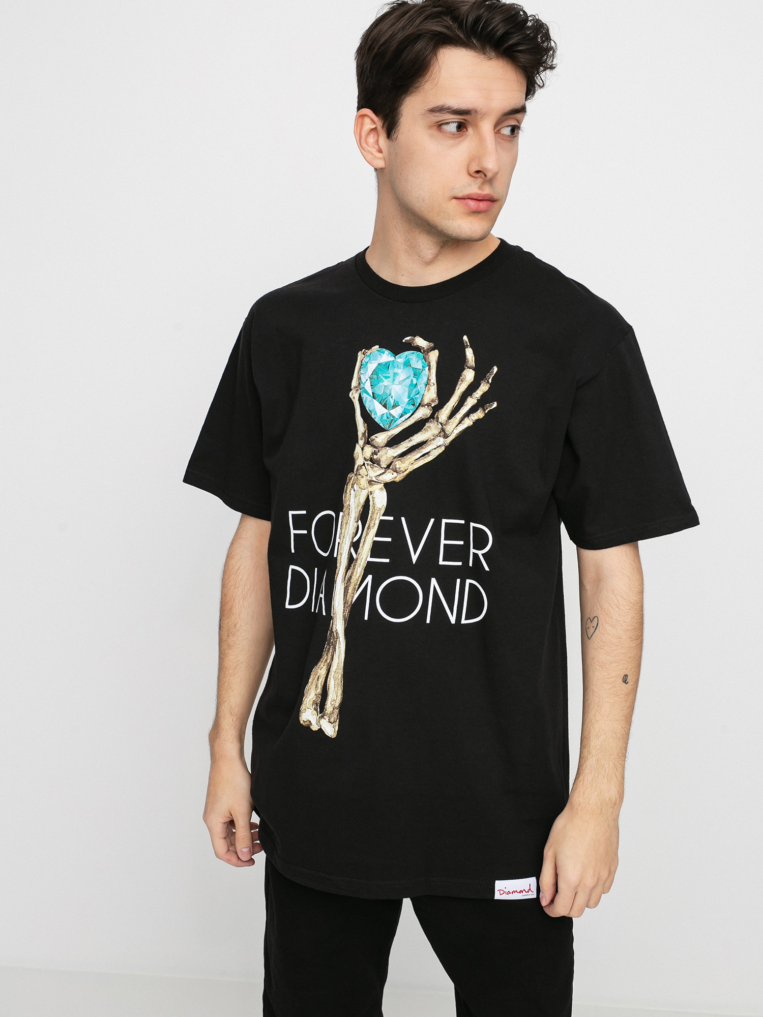 Diamond Supply Co. Heart Of Tee T-shirt (black)