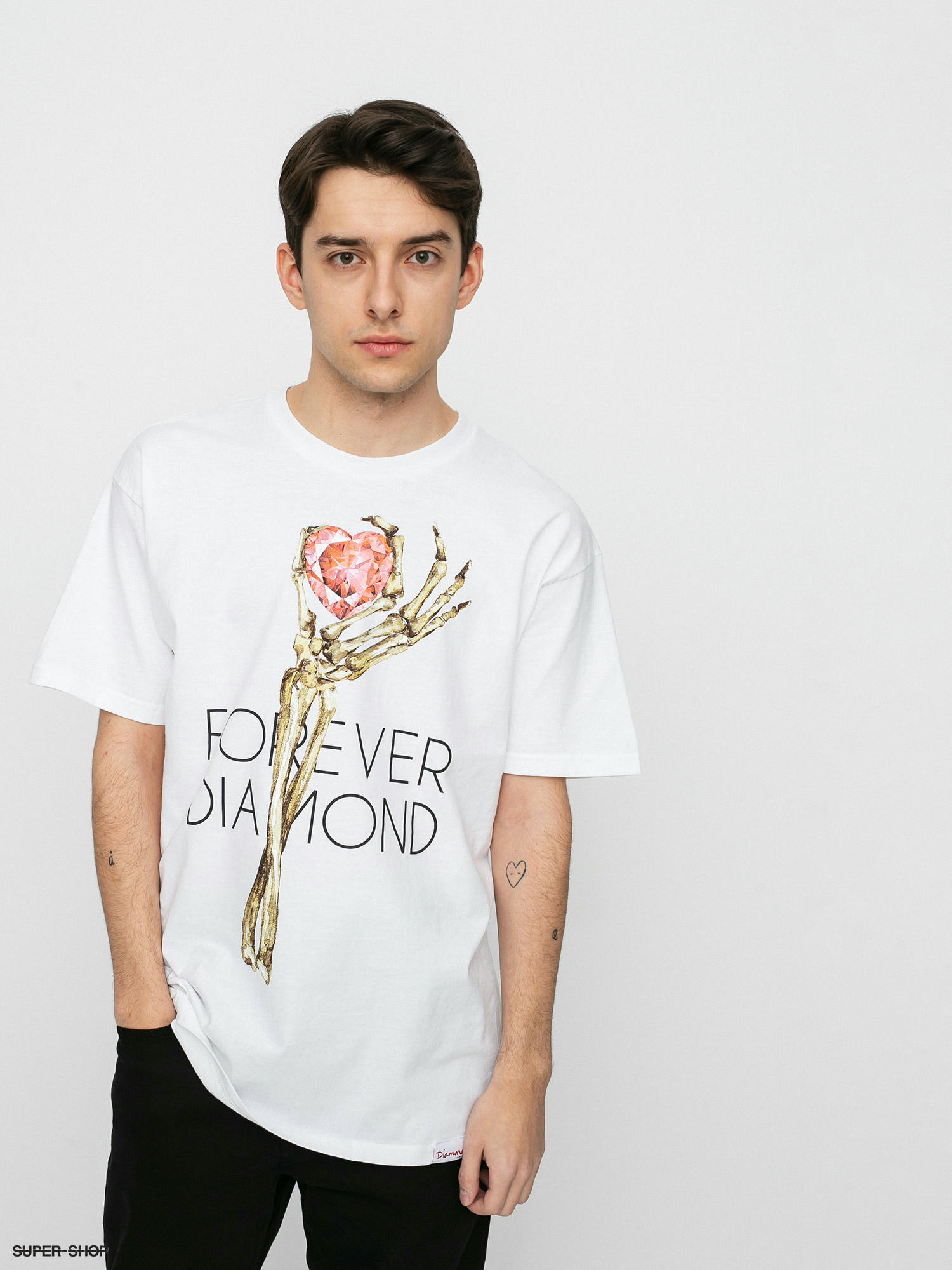 Diamond Supply Co Heart Of Tee T Shirt White