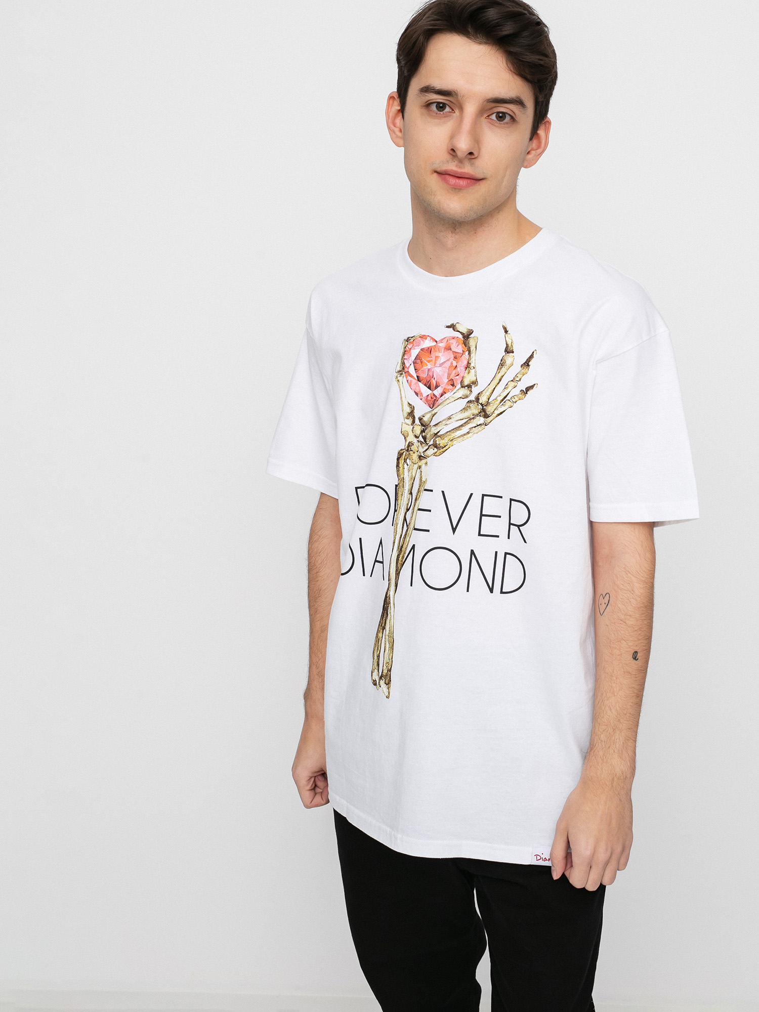 Diamond Supply Co. Heart Of Tee T-shirt (white)