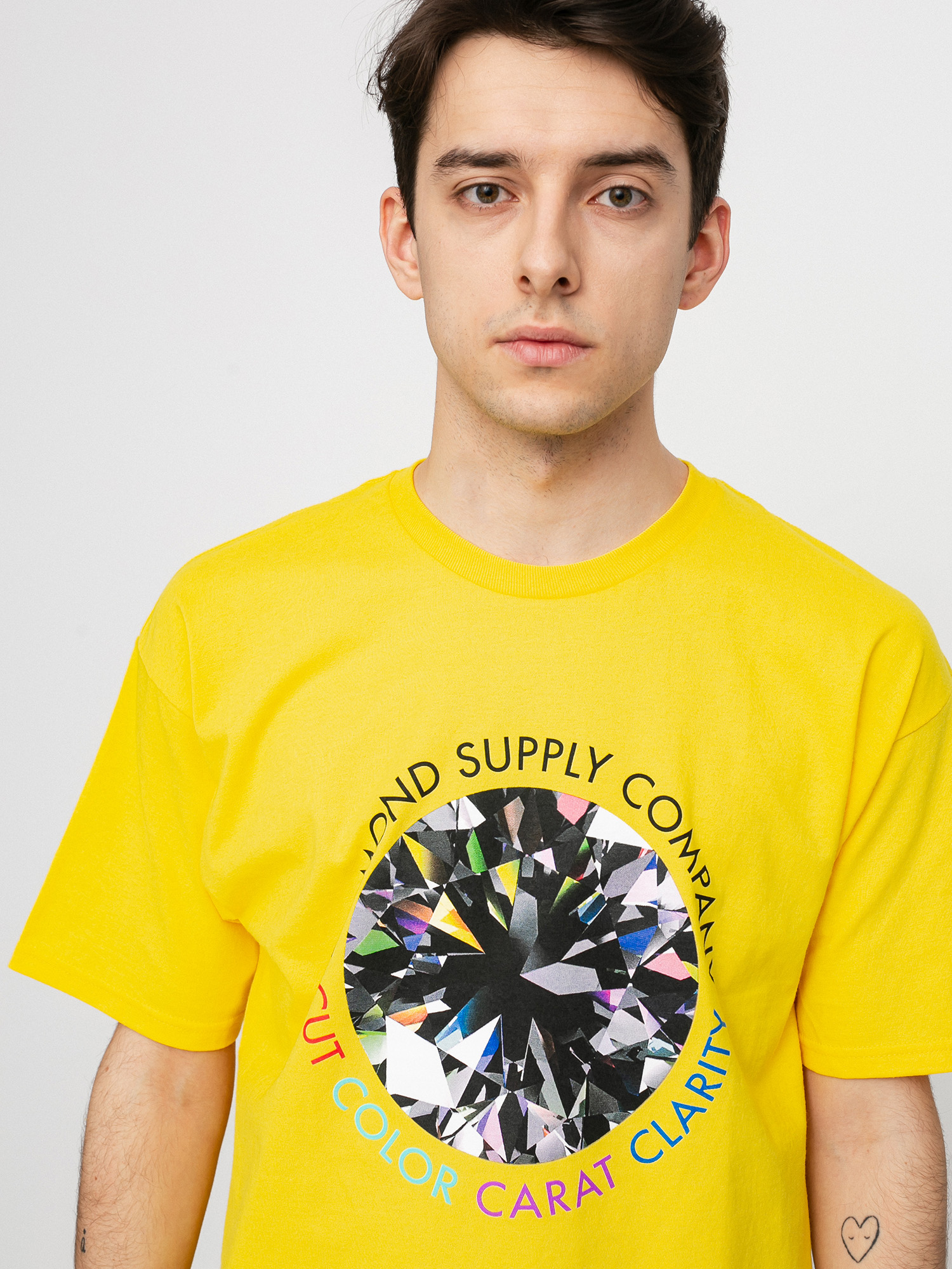 Diamond Supply Co. Clarity T-shirt (yellow)