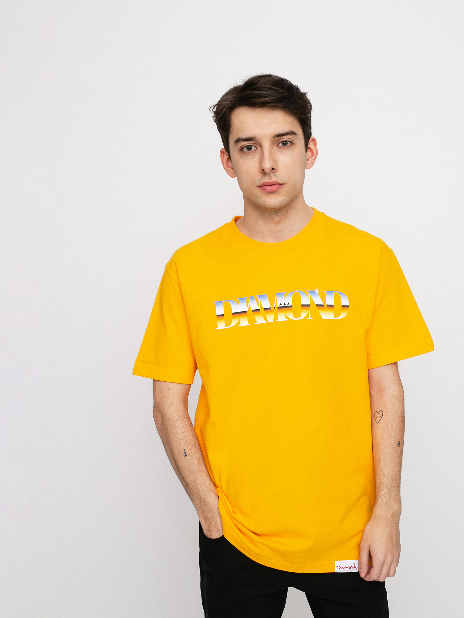 Diamond Supply Co. Passage T-shirt (gold)