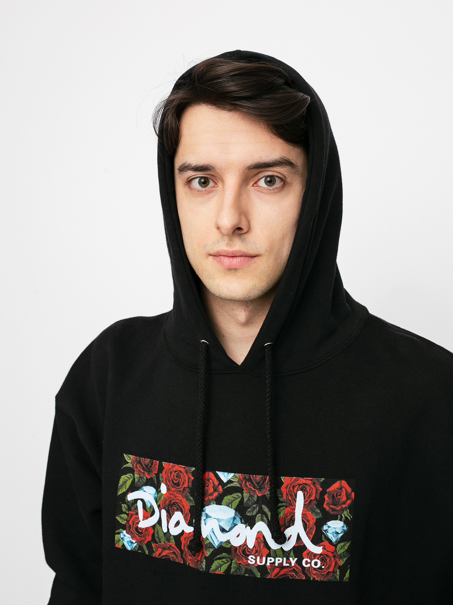 diamond rose hoodie