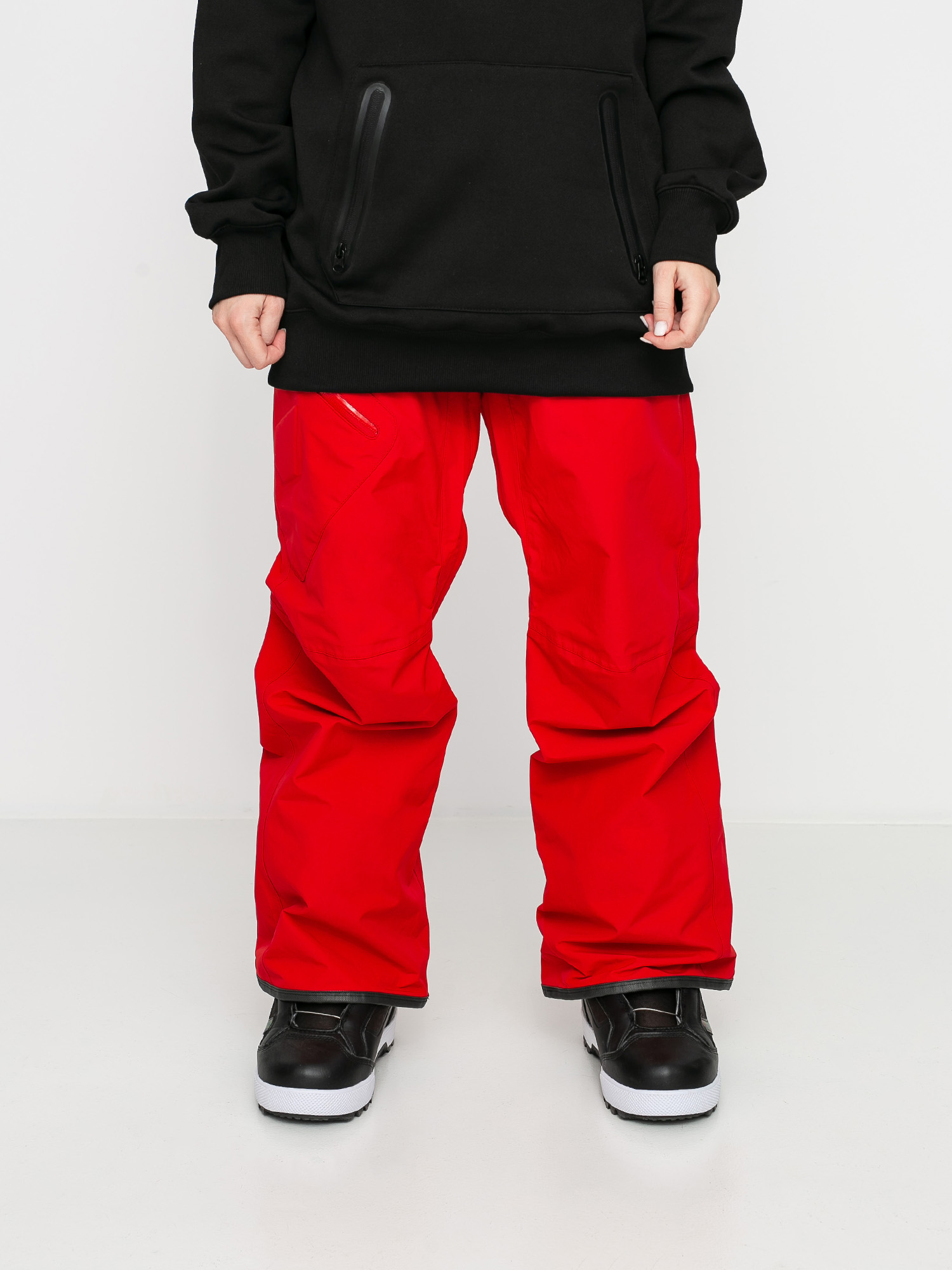 Mens Volcom L Gore Tex Snowboard pants (red)