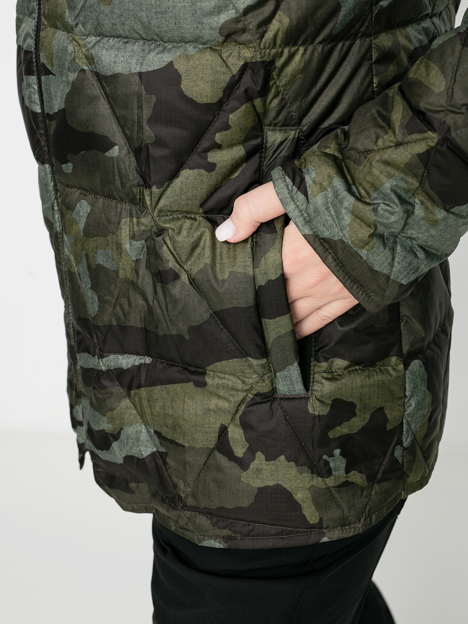 Womens Volcom Iris 3 In 1 Gore Snowboard jacket (black red)