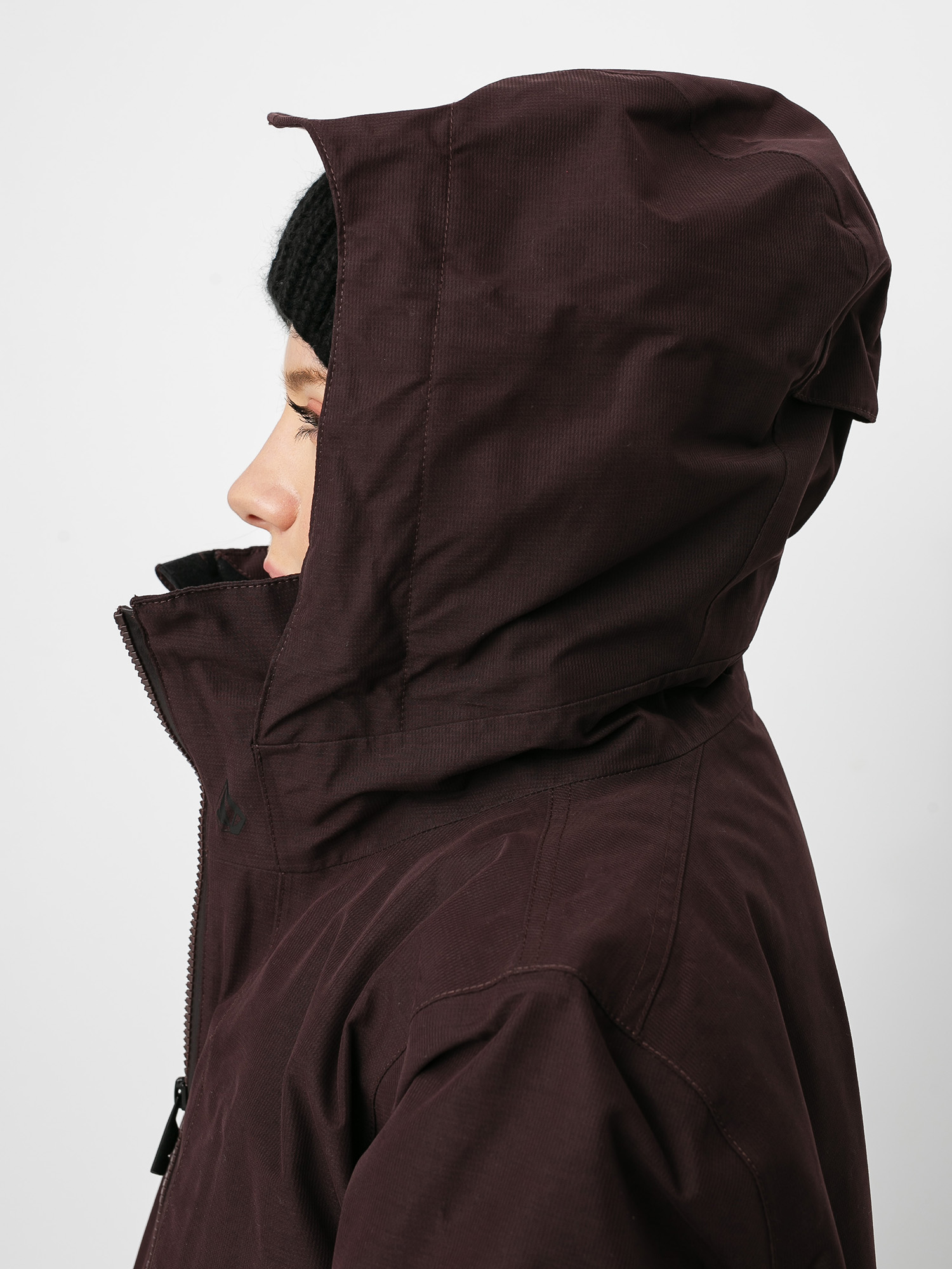 Womens Volcom Iris 3 In 1 Gore Snowboard jacket (black red)