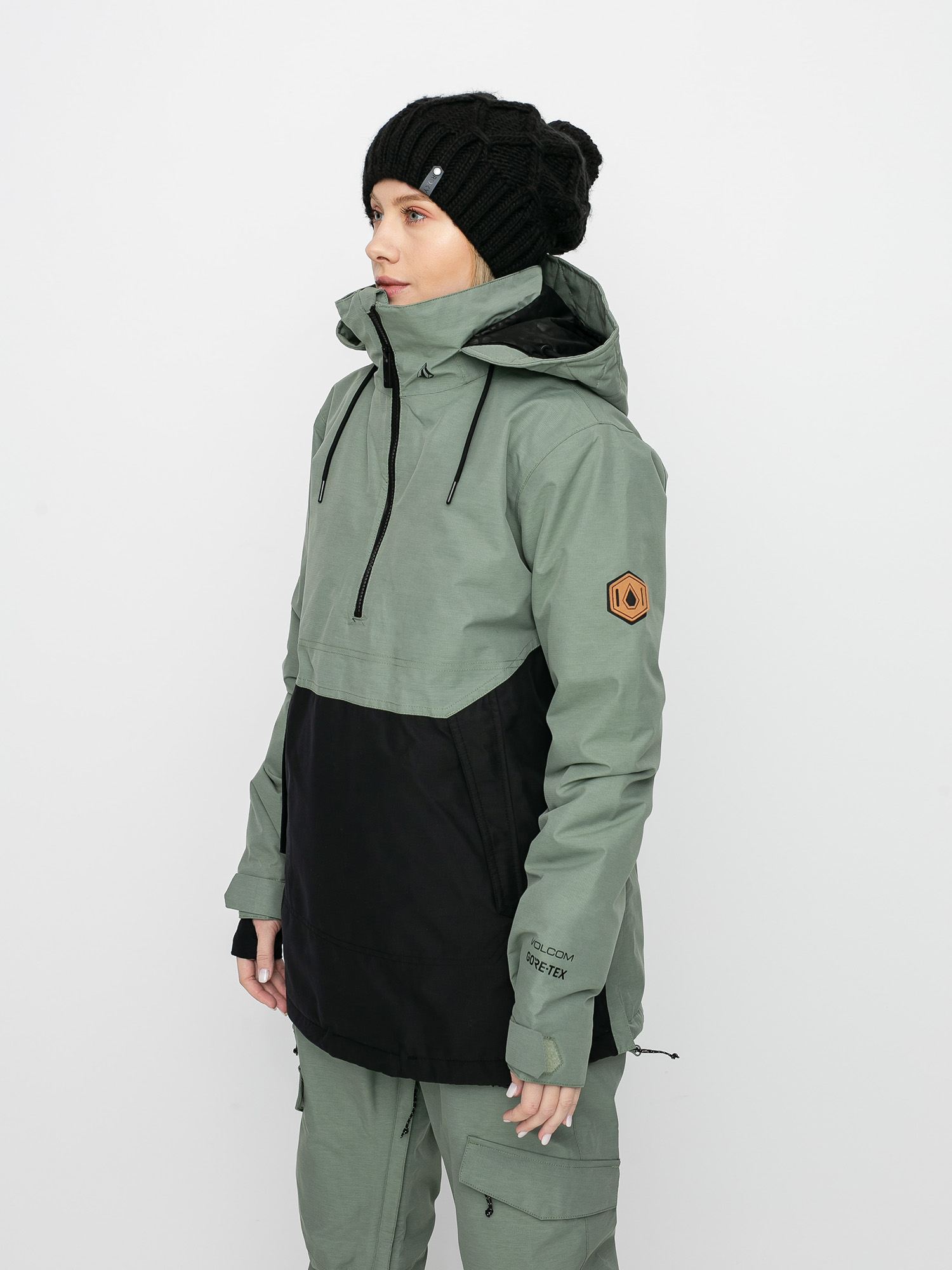 Pullover womens snowboard on sale jacket