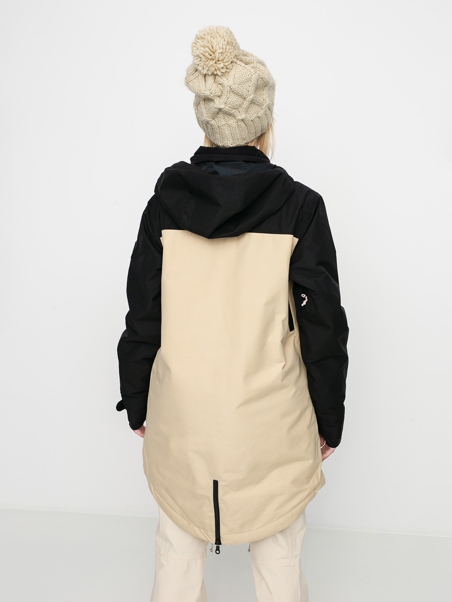 Womens Burton Gore Tex Eyris Snowboard jacket (true black/irish cream)