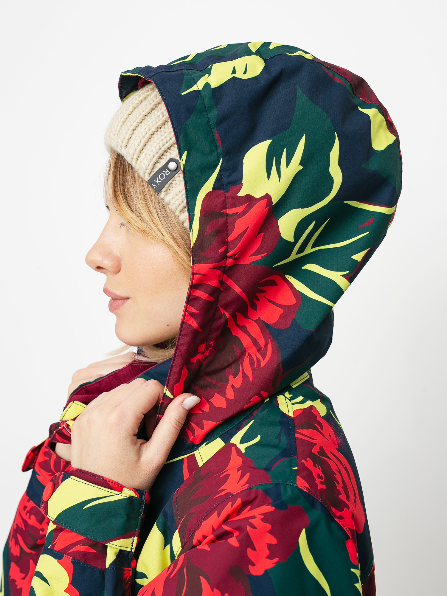 Burton Jet Set Snowboard jacket Wmn - multicolor (hibiscus pink
