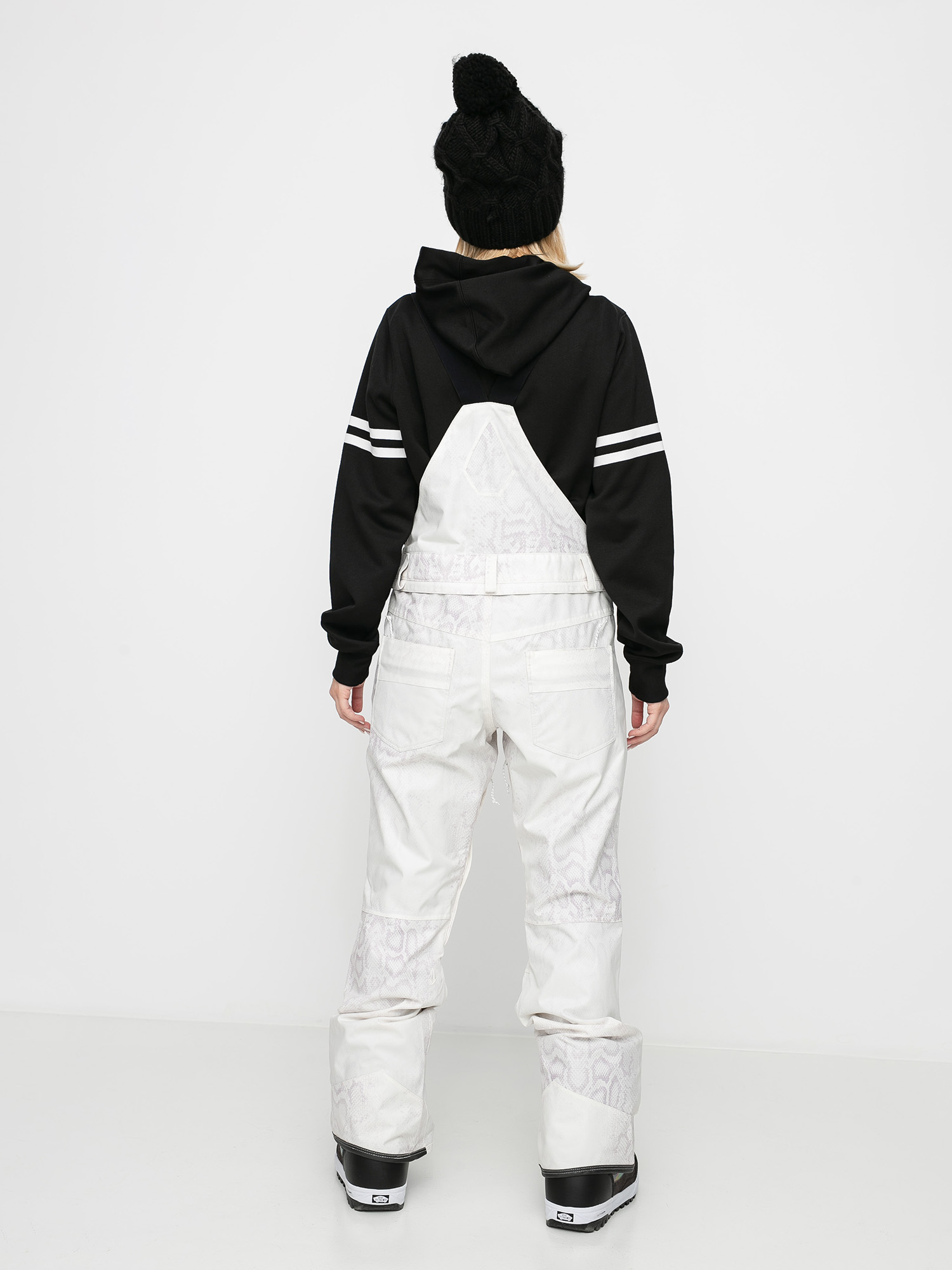 Womens Volcom Swift Bib Overall Snowboard pants (bone snake)