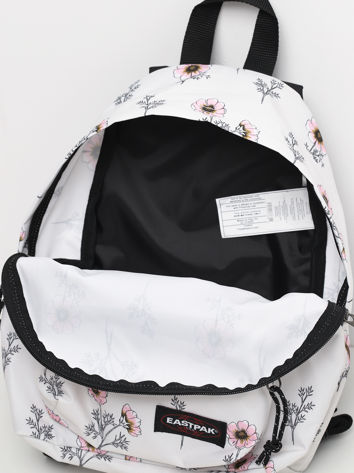 eastpak wild white