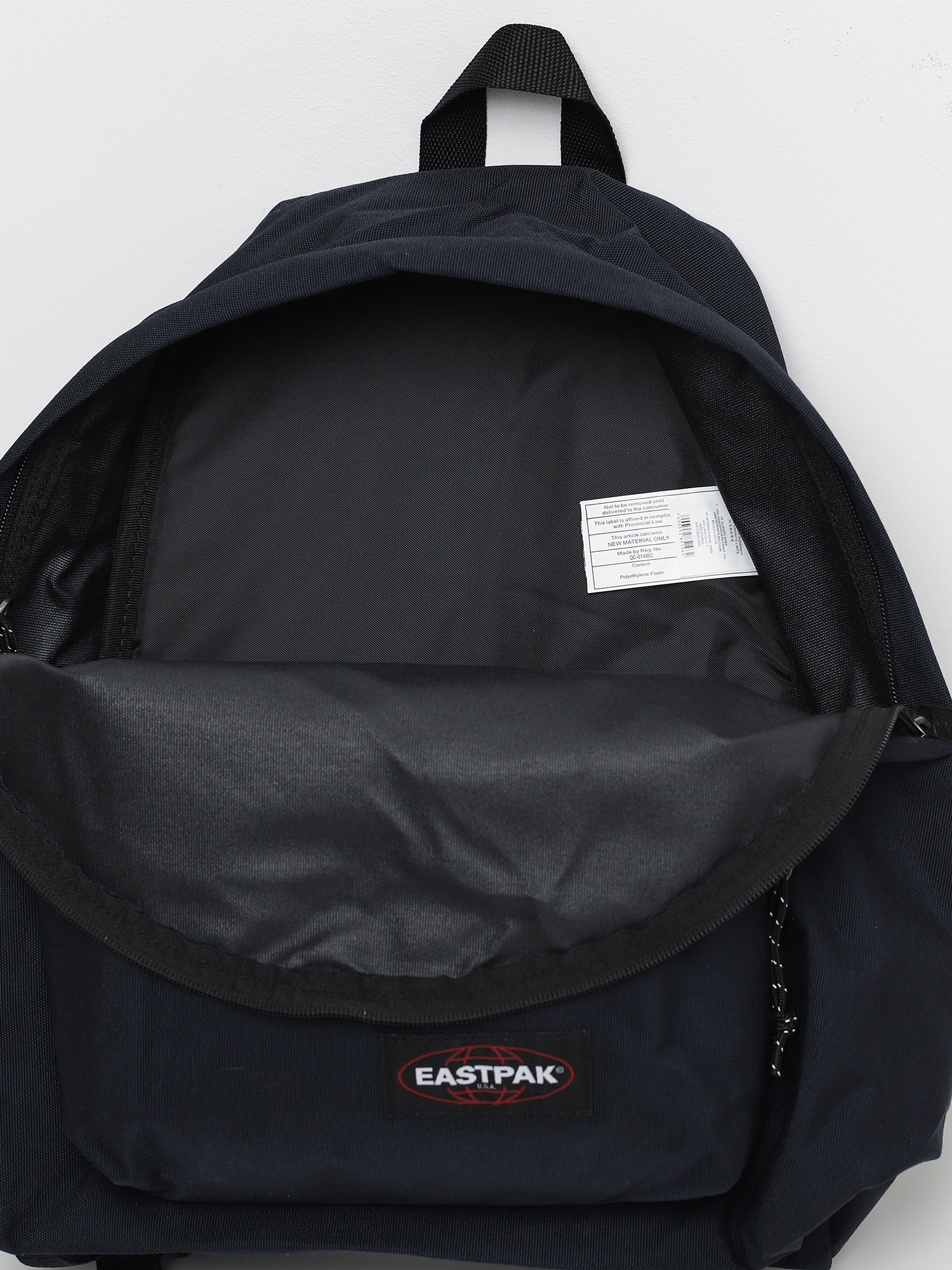 eastpak navy backpack