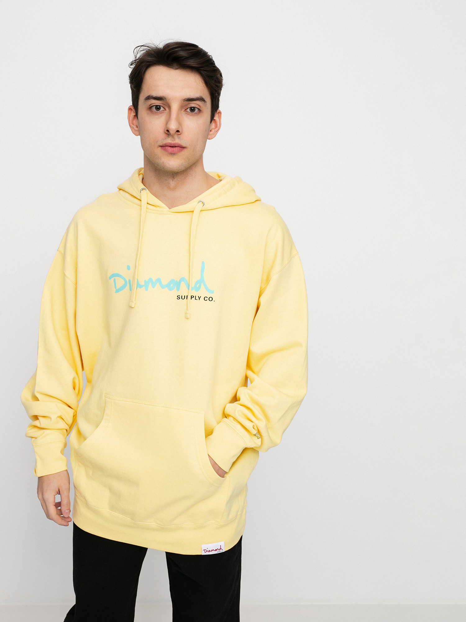 Diamond Supply Co Og Script Hd Hoodie Banana