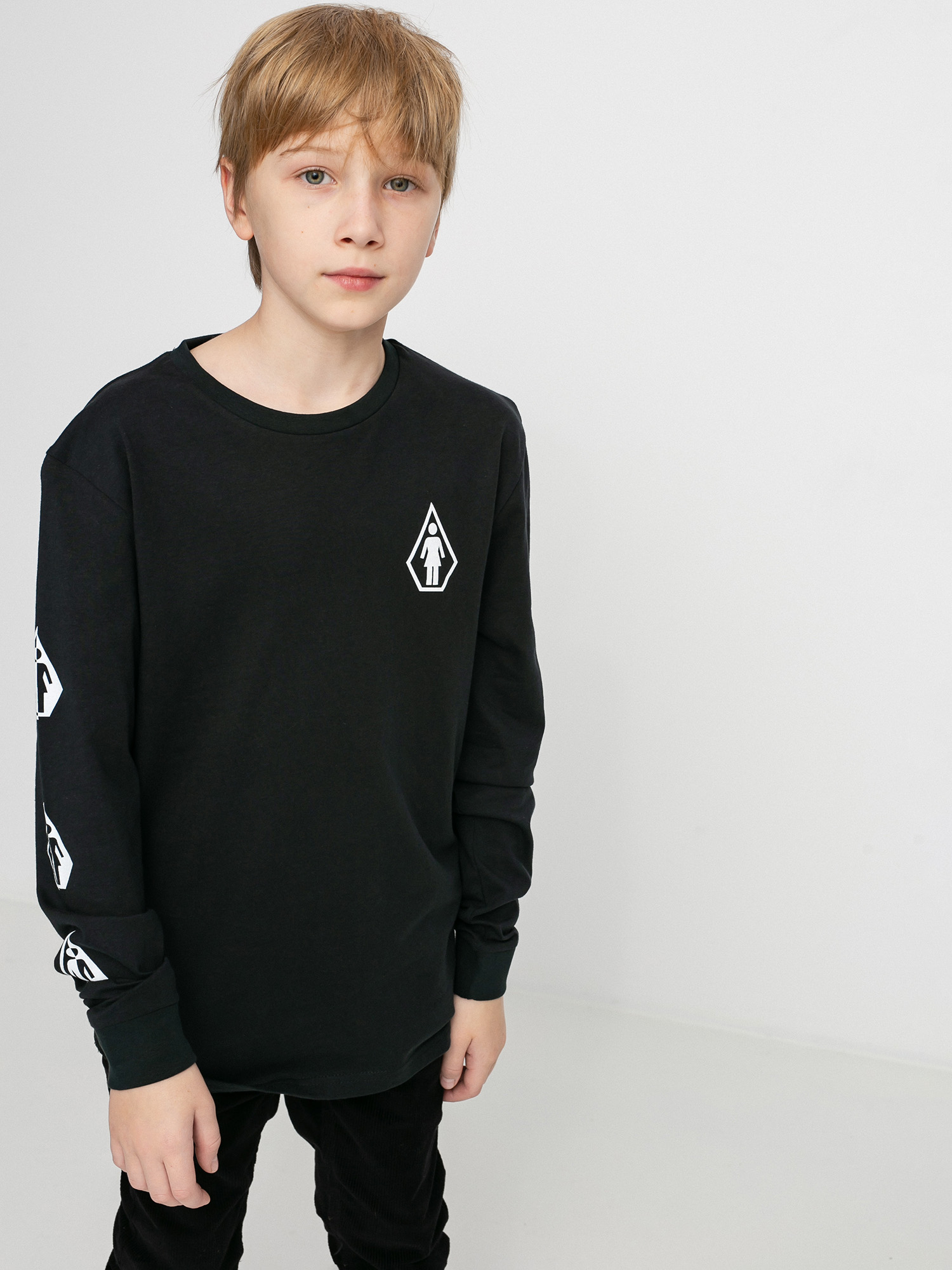 Volcom X Girl Skateboards Deadly Girl Longsleeve (black)