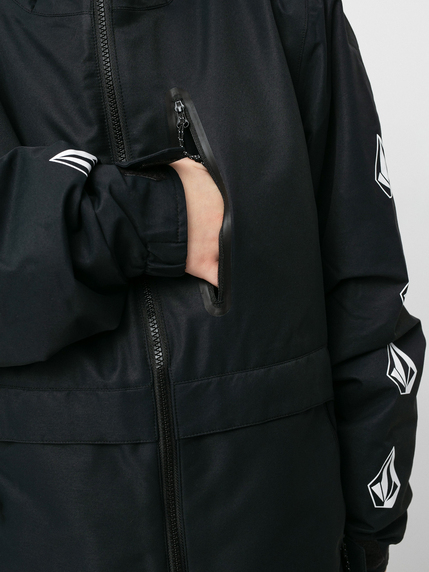 Volcom Holbeck Ins Snowboard jacket - black (black)