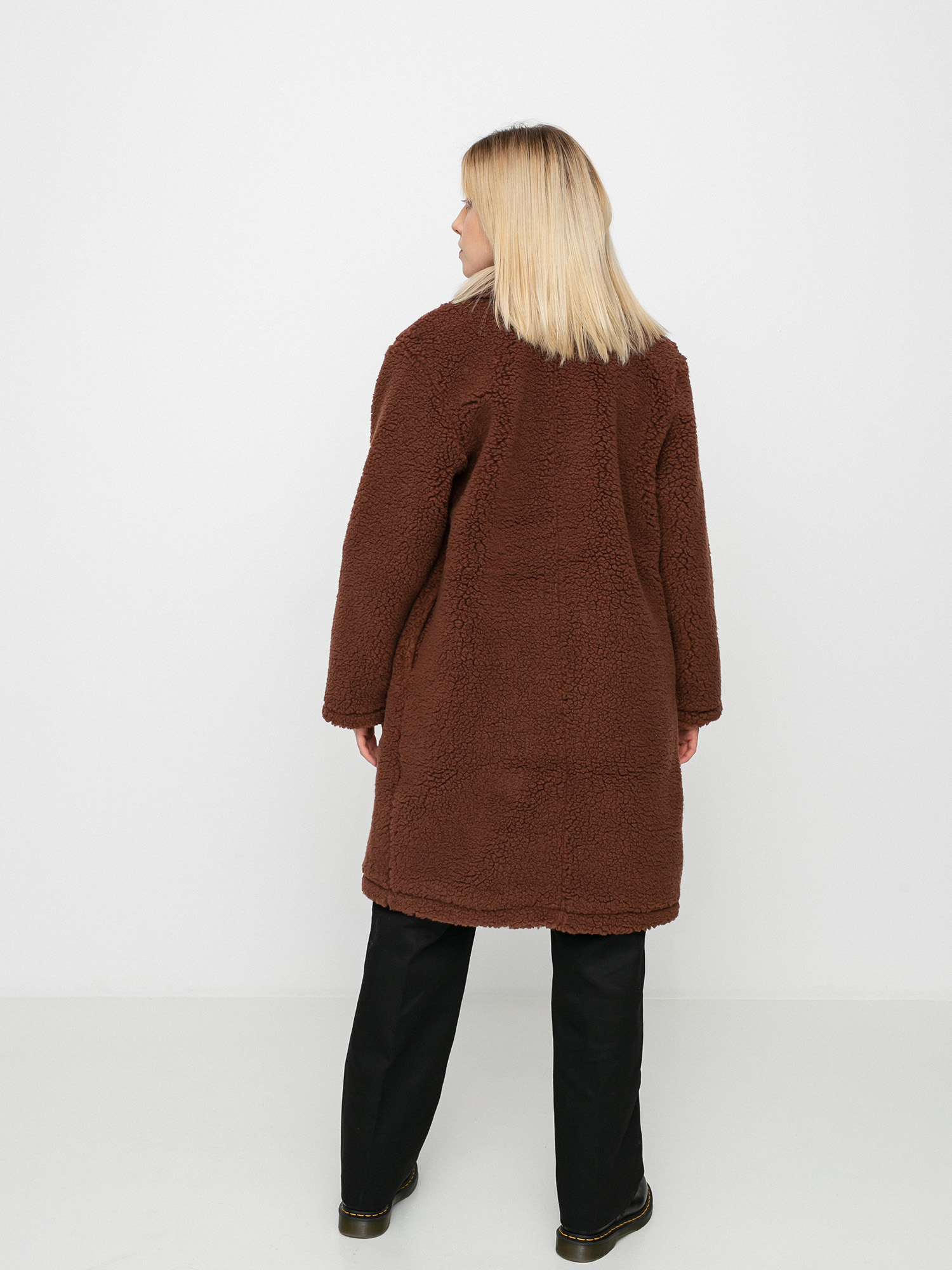 Stussy Kuna Sherpa Coat - brown (brown)