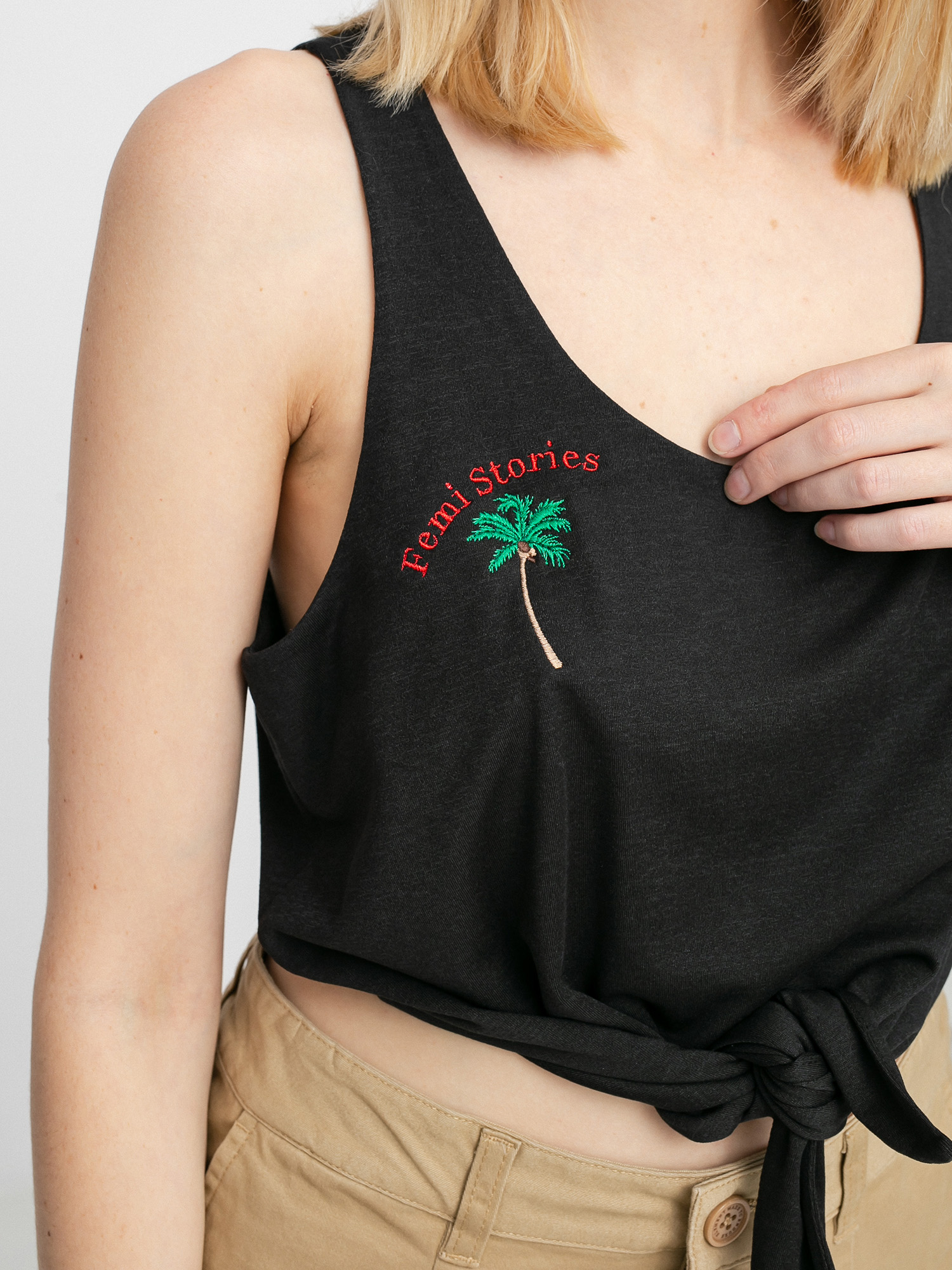 Femi Stories Mava Tank top Wmn (blk)