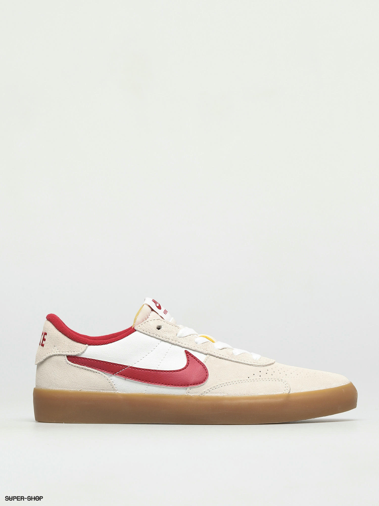 nike sb shoes red and white