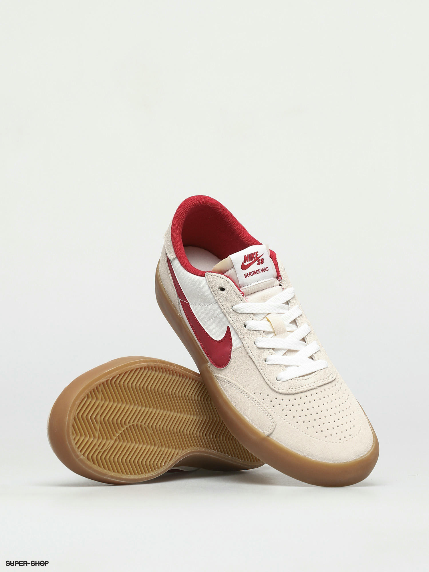 nike heritage vulc red