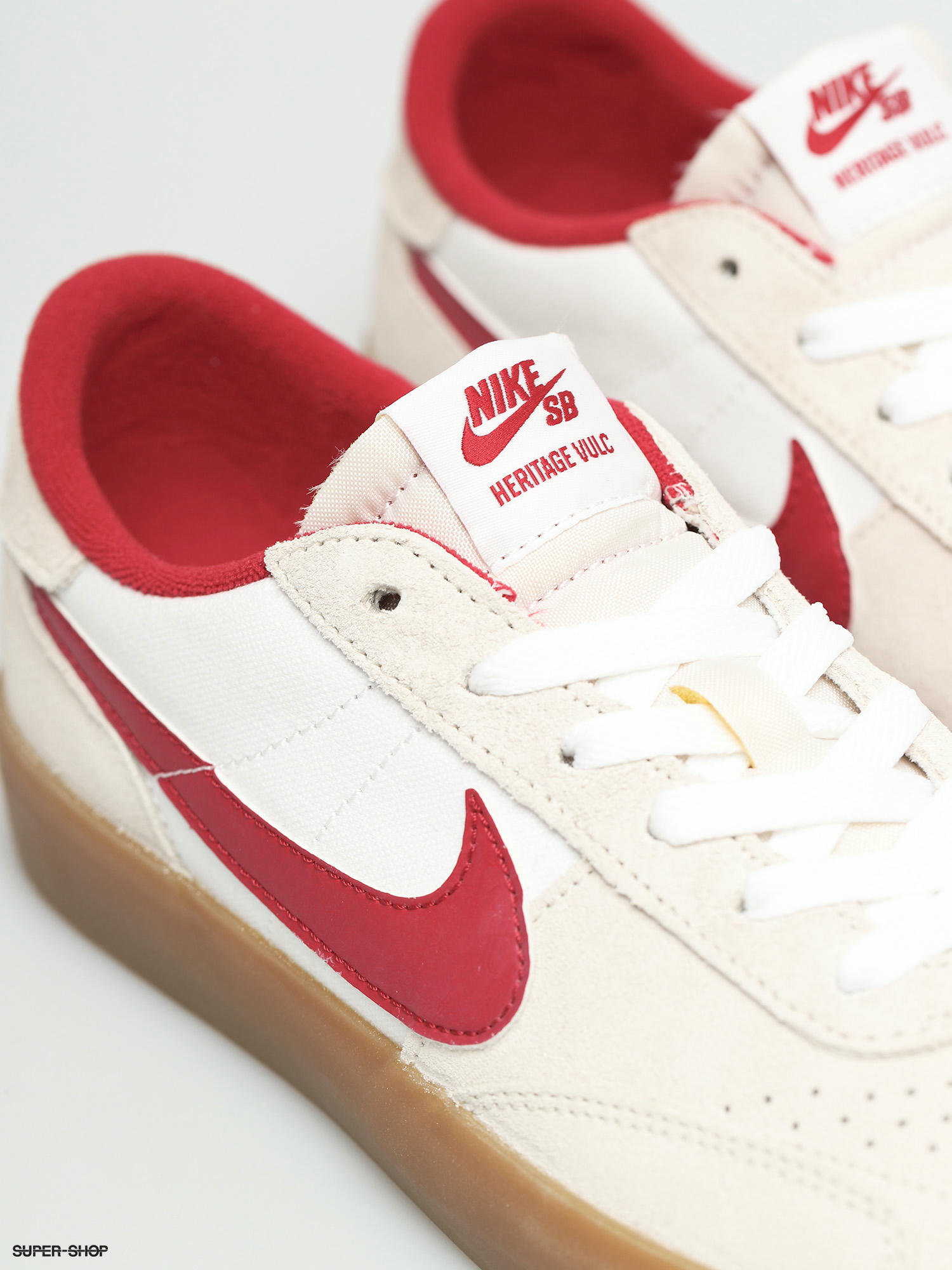 nike sb shoes red and white