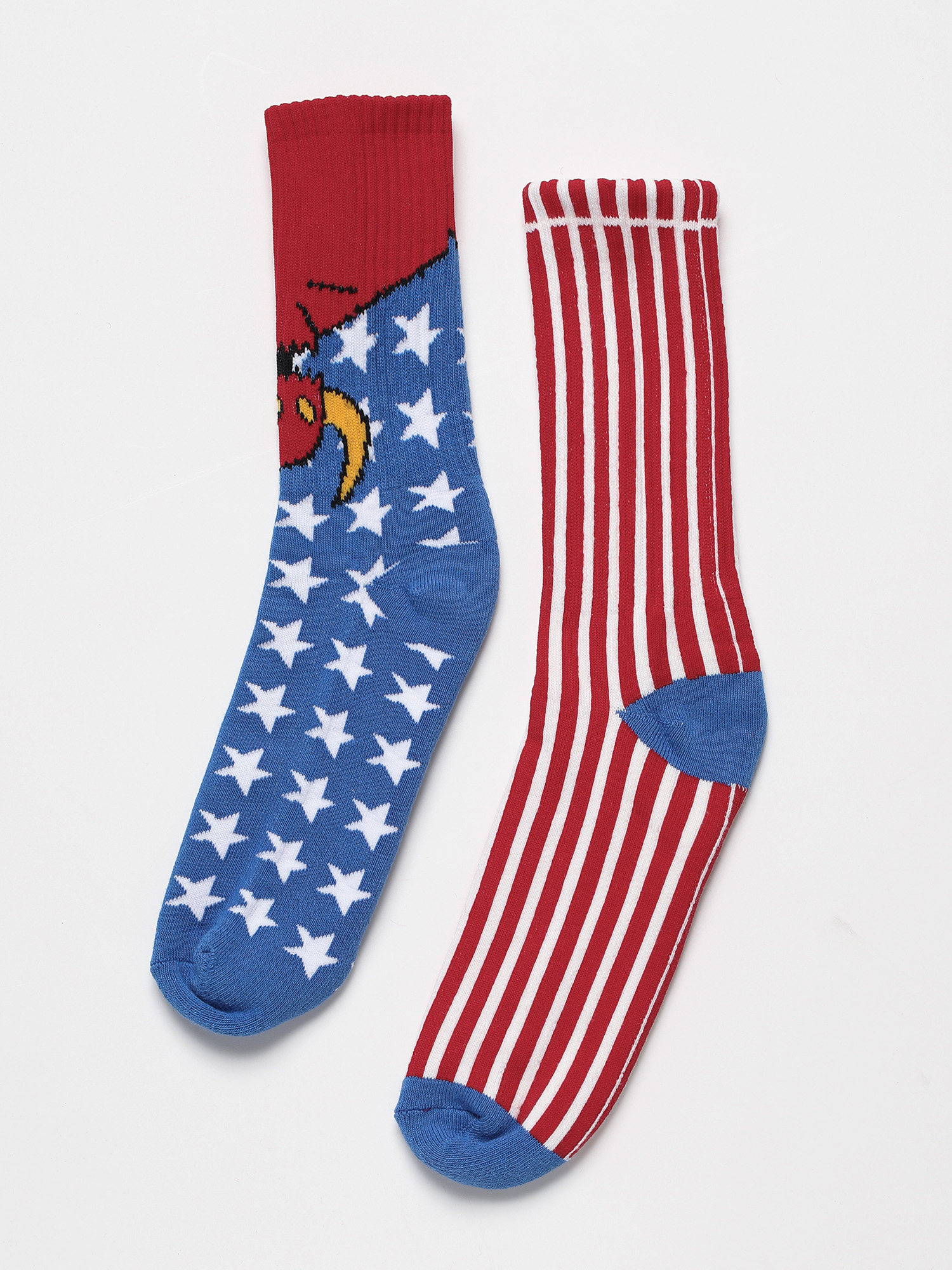 Toy Machine American Monster Socks (red)