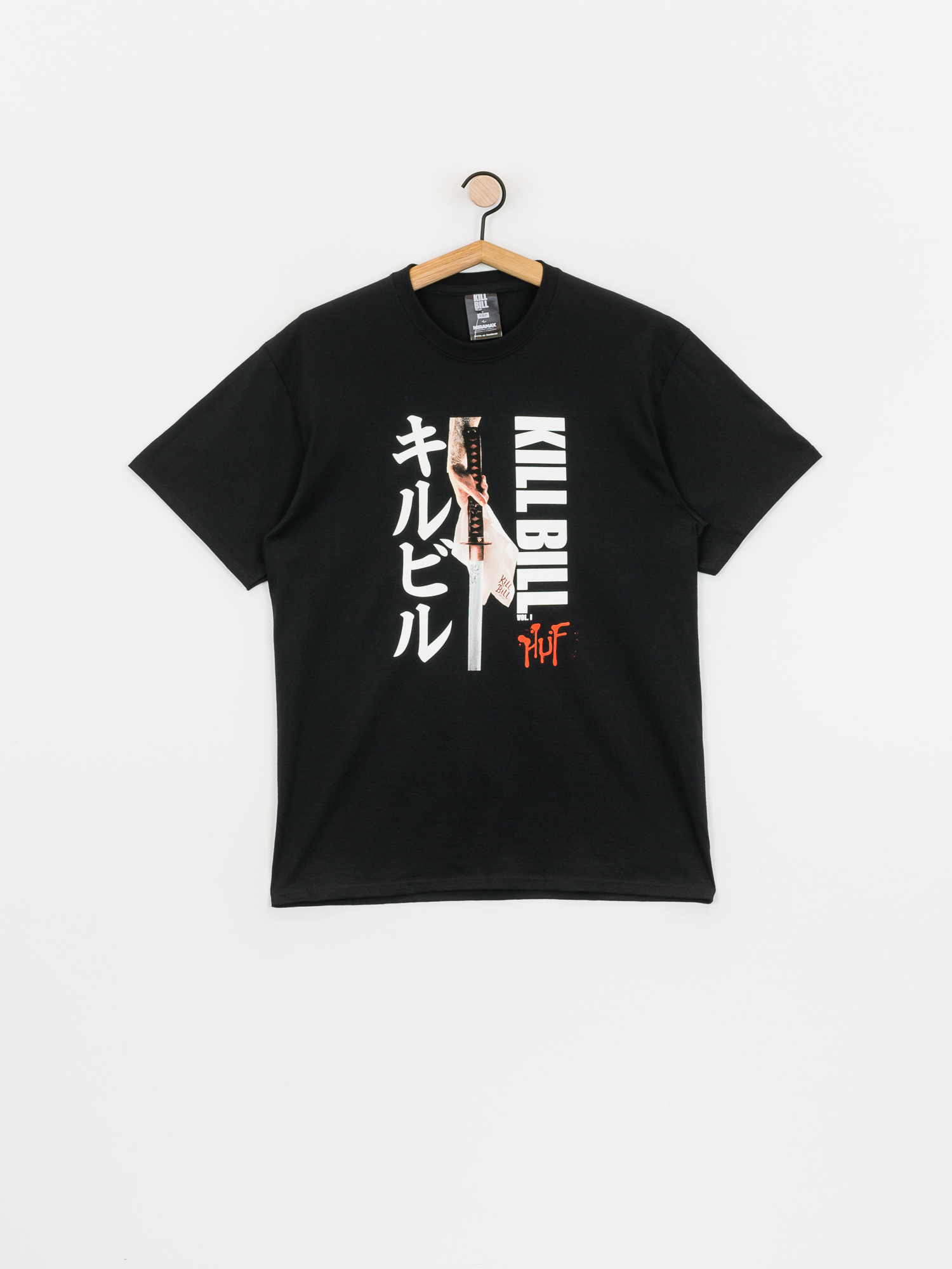 【激レア】HUF × キルビル コラボ Tシャツ Mサイズ 黒 HUF X Kill Bill Chapters T-shirt - black (black)