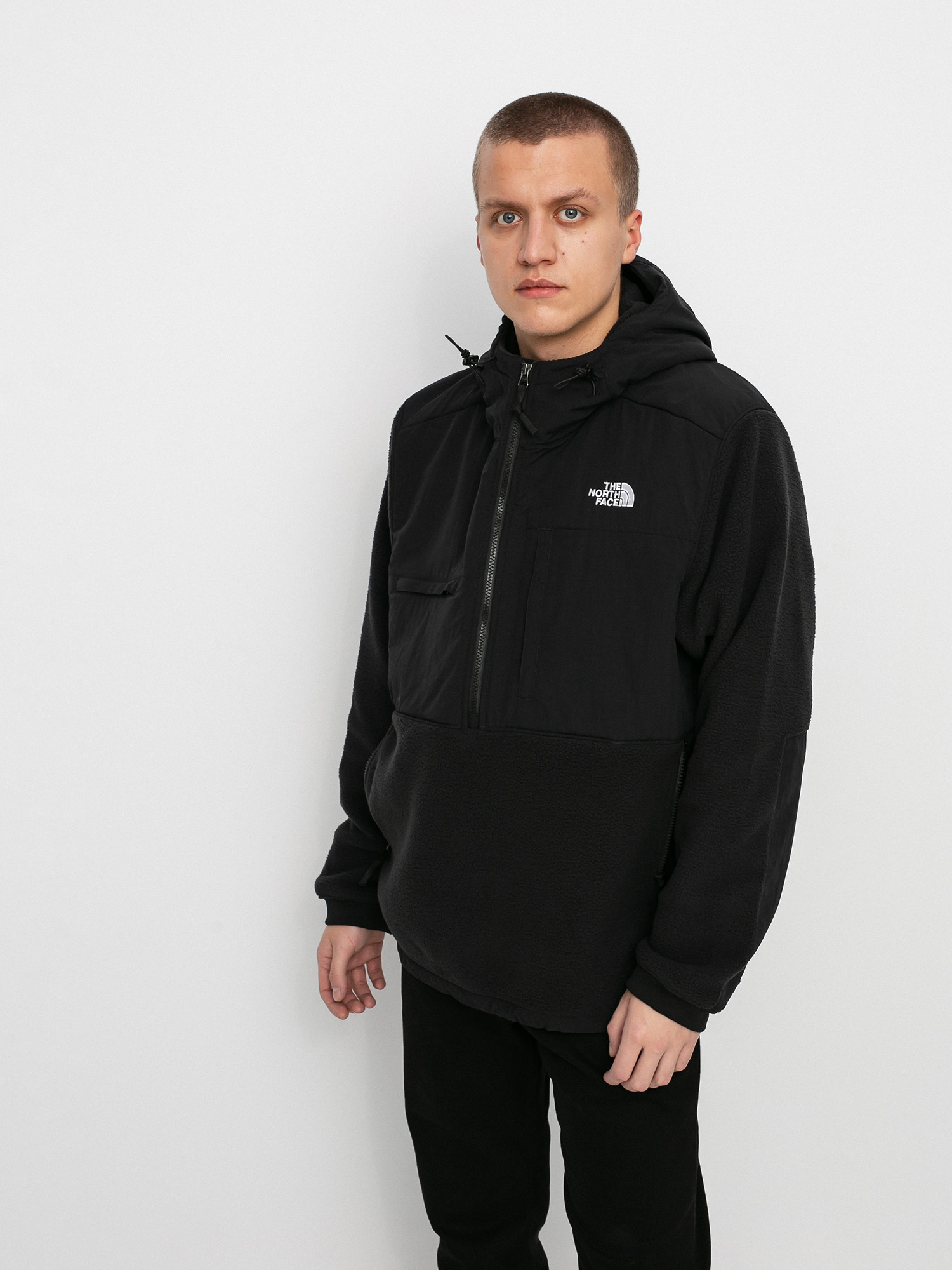 Herren The North Face Denali 2 Anorak Fleecejacke (tnf black)
