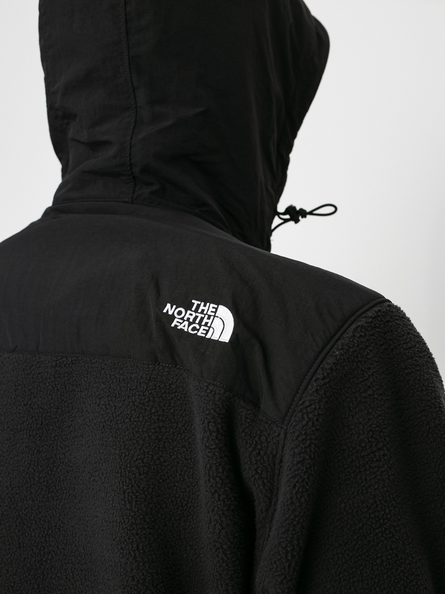Mens The North Face Denali 2 Anorak Fleece  (tnf black)