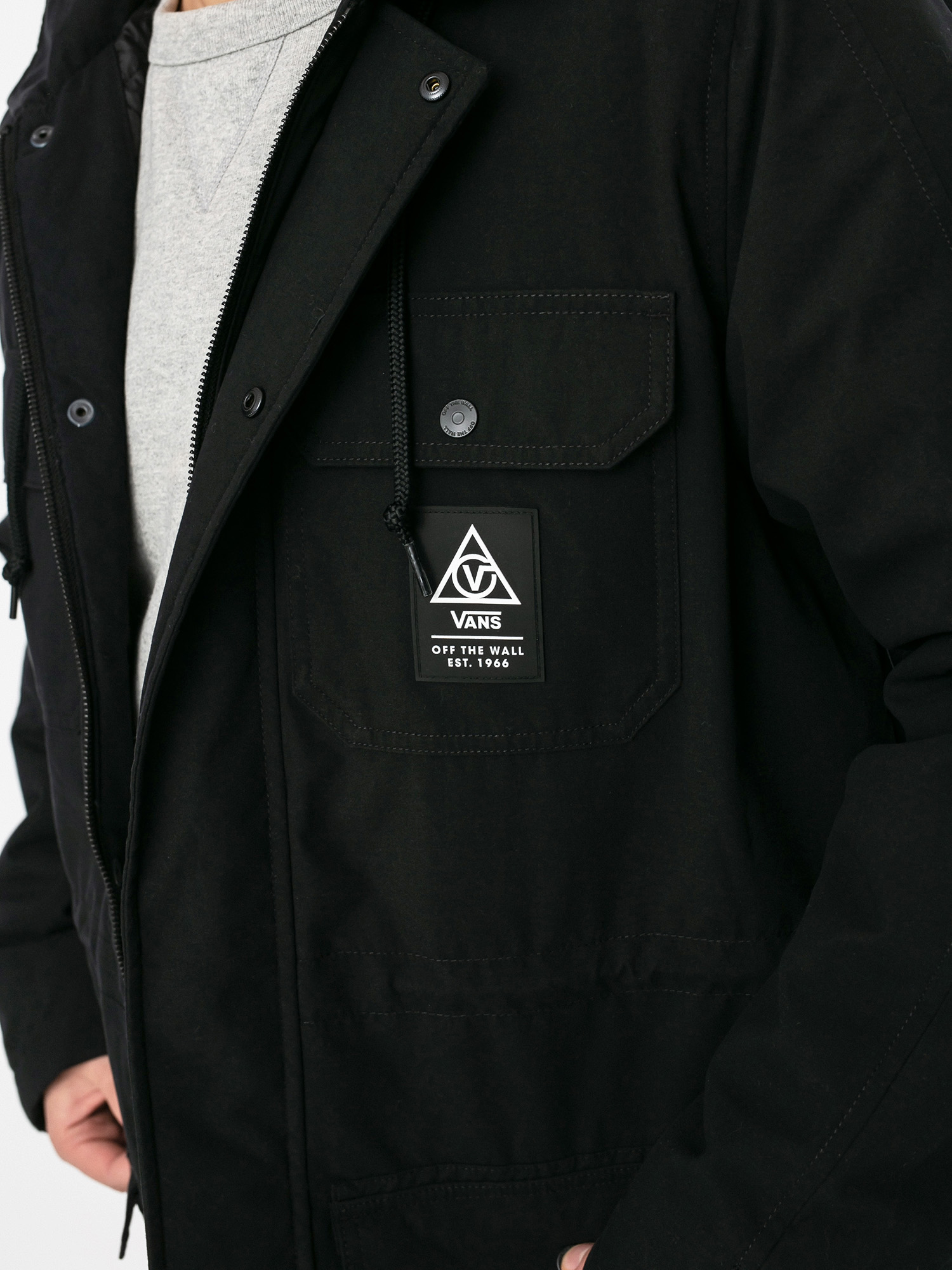 Vans 66 Supply Long Drill Chore Coat Mte Jacket (black)