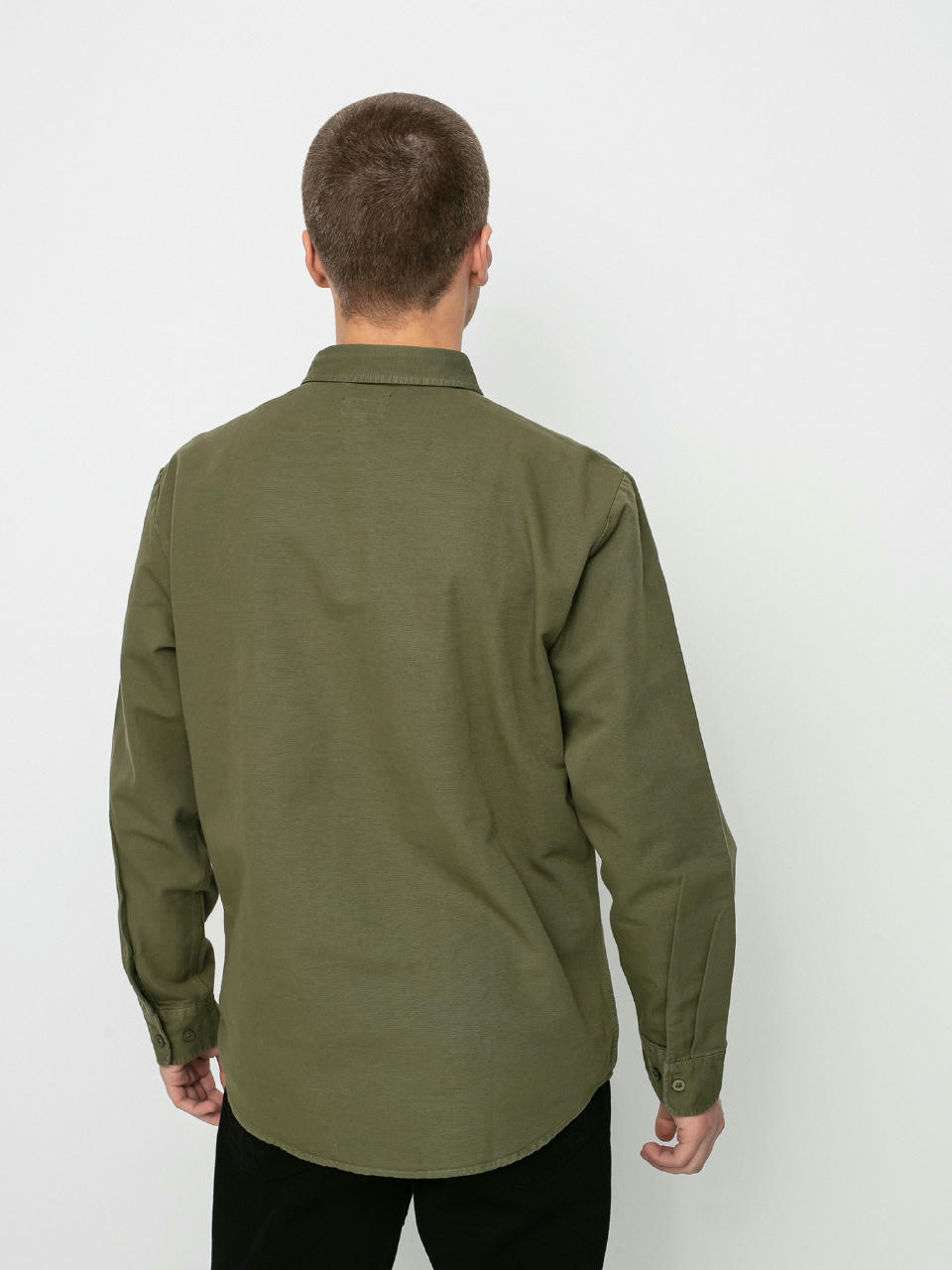 Brixton Davis Reserve Ls Shirt (military olive)